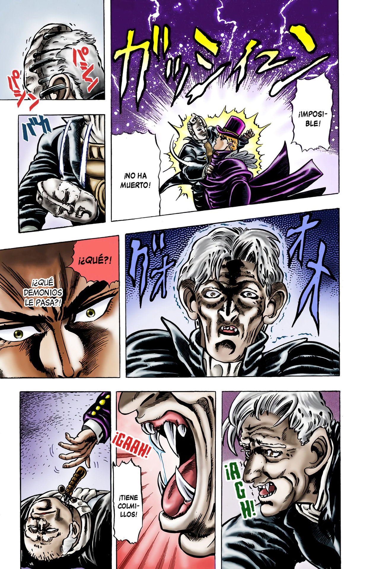 Read JoJo's Bizarre Adventure Parte 1 Phantom Blood Full Color ES Manga Online