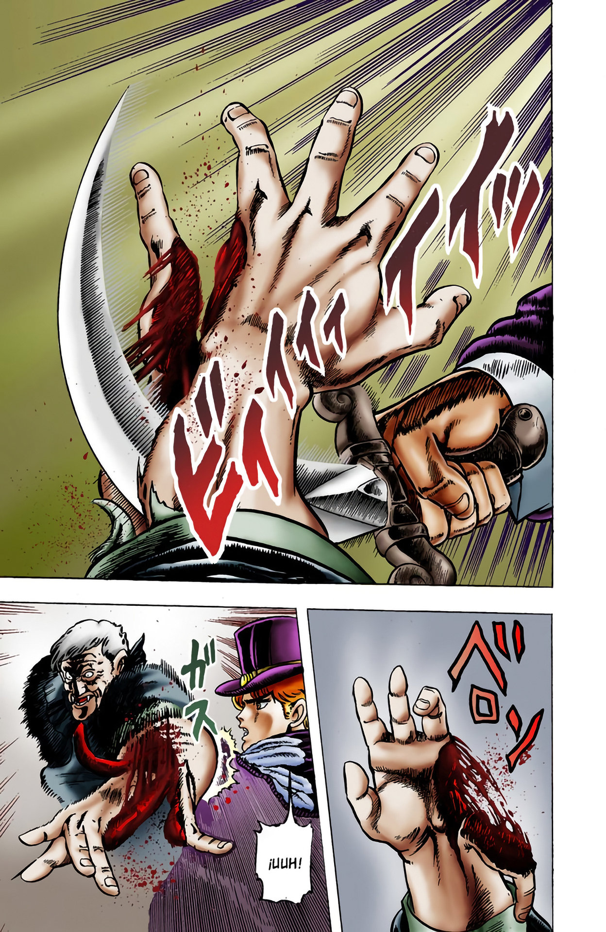 Read JoJo's Bizarre Adventure Parte 1 Phantom Blood Full Color ES Manga Online