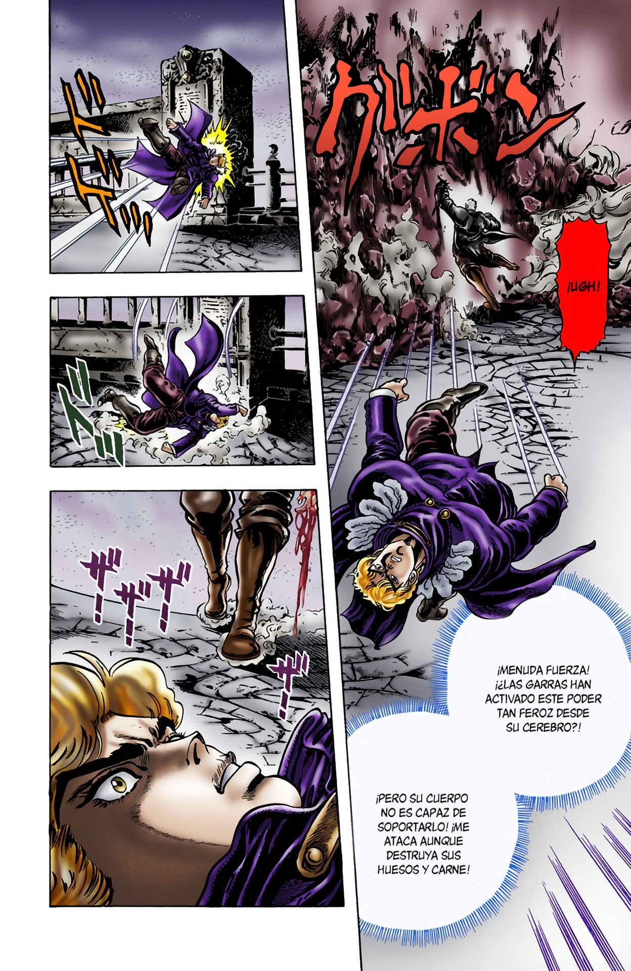 Read JoJo's Bizarre Adventure Parte 1 Phantom Blood Full Color ES Manga Online