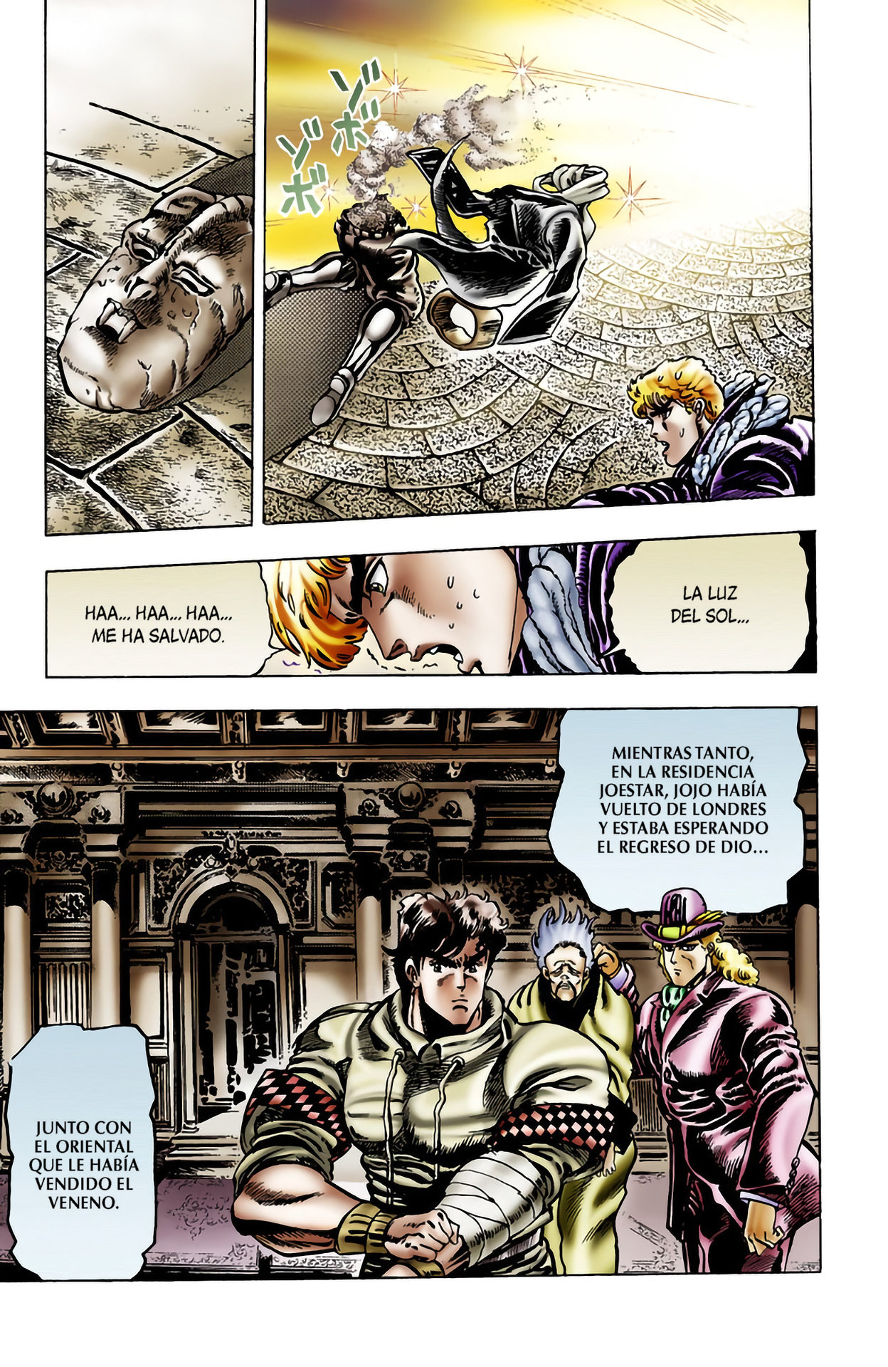 Read JoJo's Bizarre Adventure Parte 1 Phantom Blood Full Color ES Manga Online