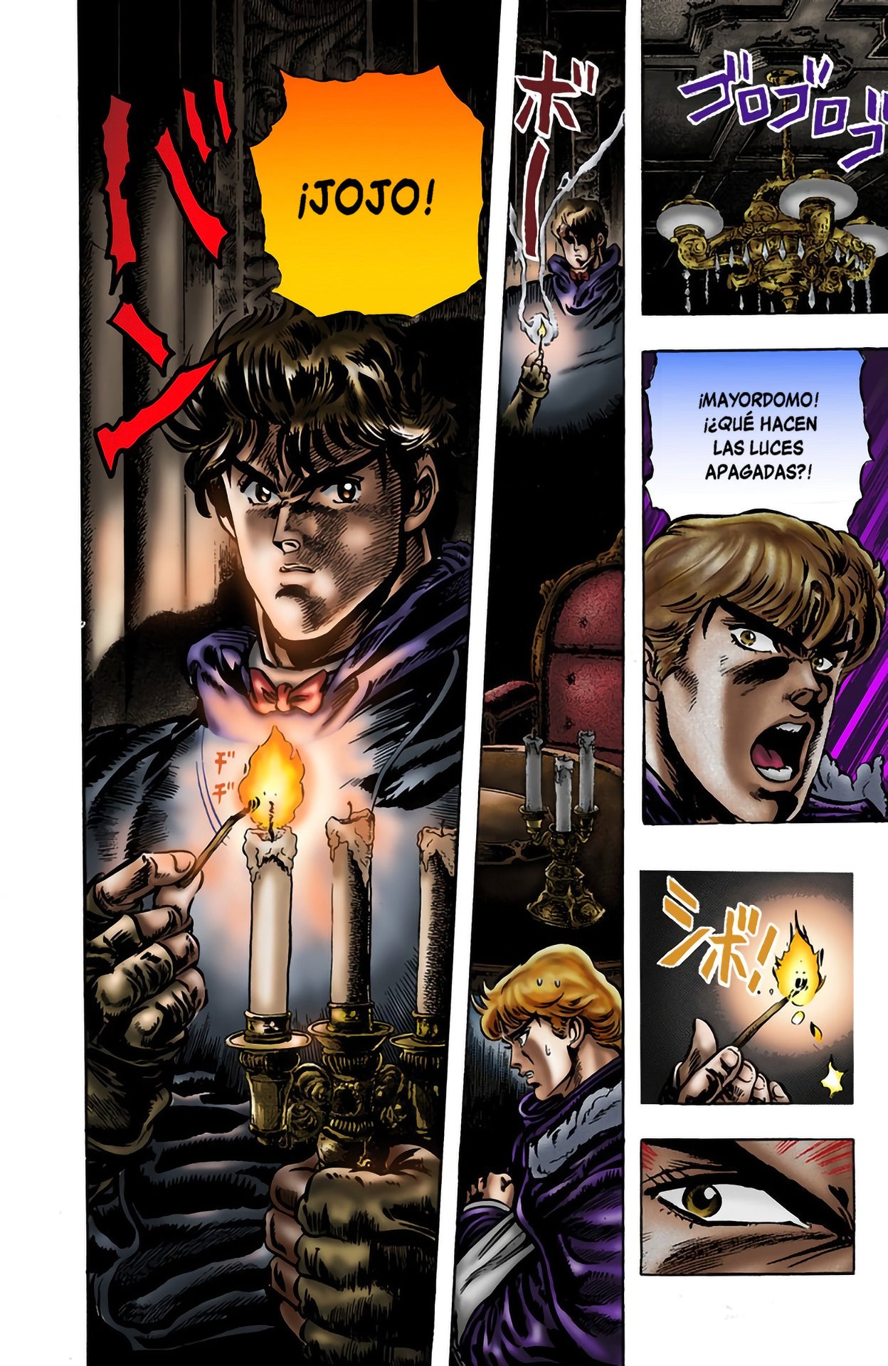 Read JoJo's Bizarre Adventure Parte 1 Phantom Blood Full Color ES Manga Online