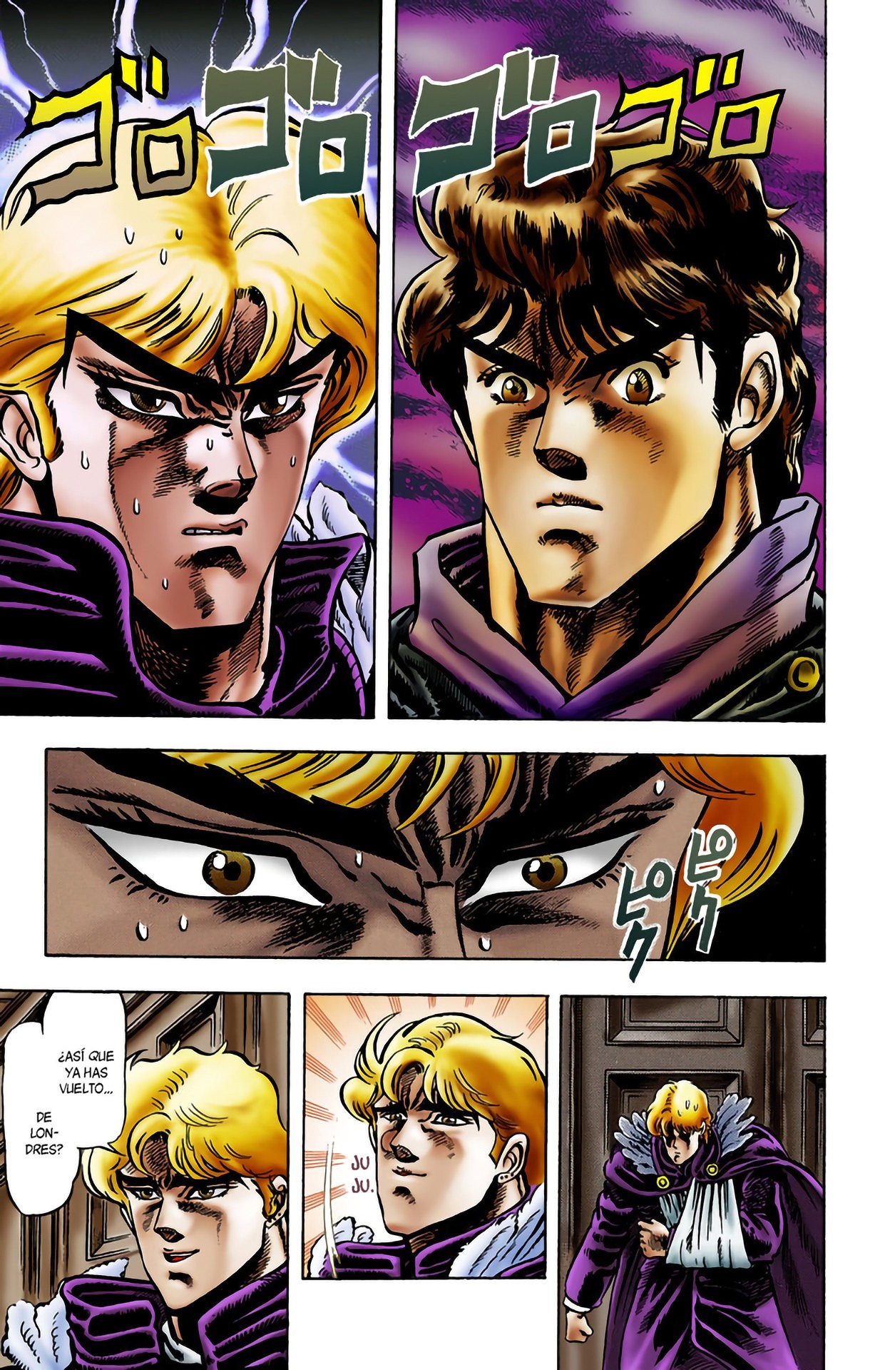 Read JoJo's Bizarre Adventure Parte 1 Phantom Blood Full Color ES Manga Online