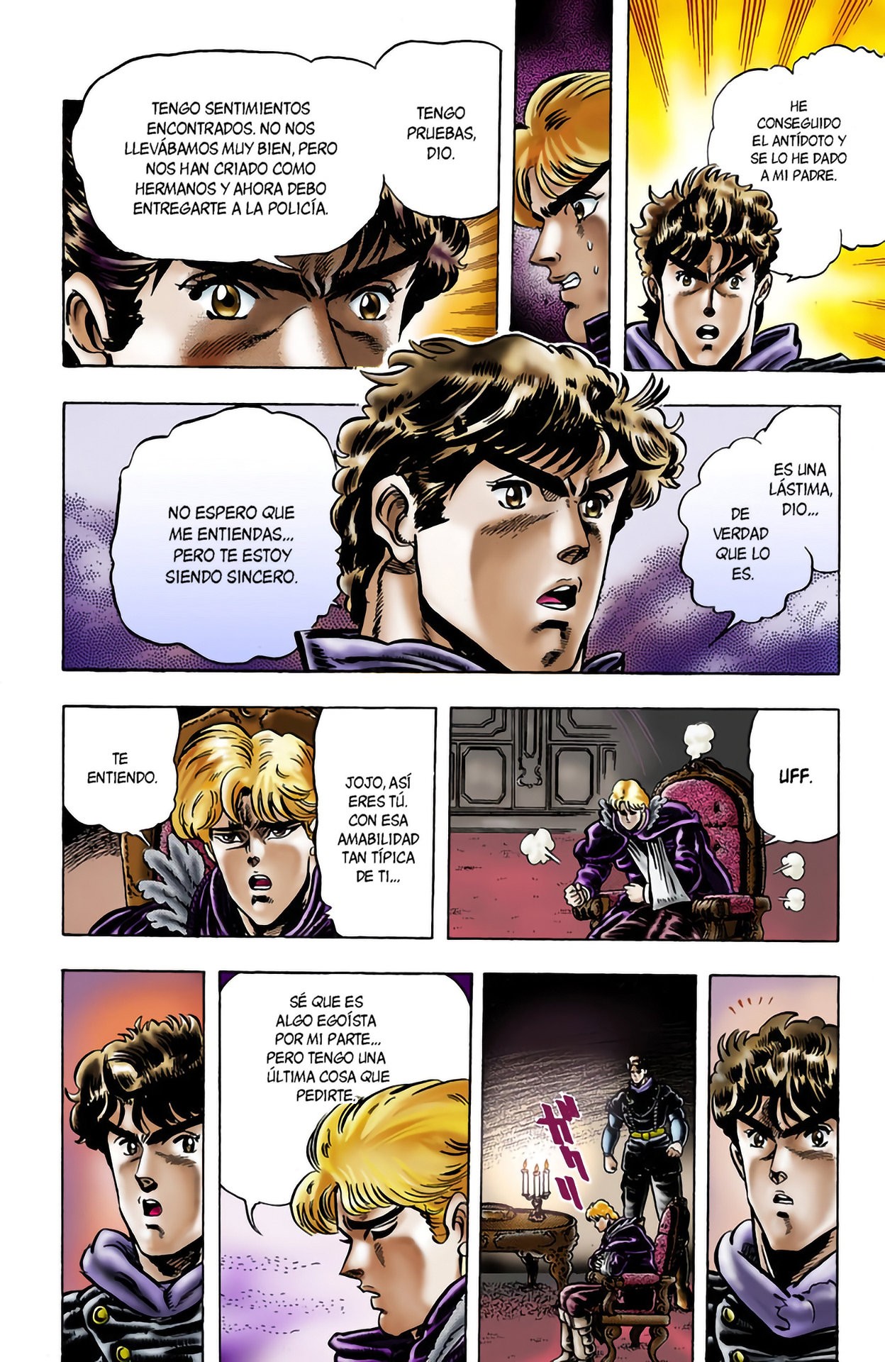 Read JoJo's Bizarre Adventure Parte 1 Phantom Blood Full Color ES Manga Online