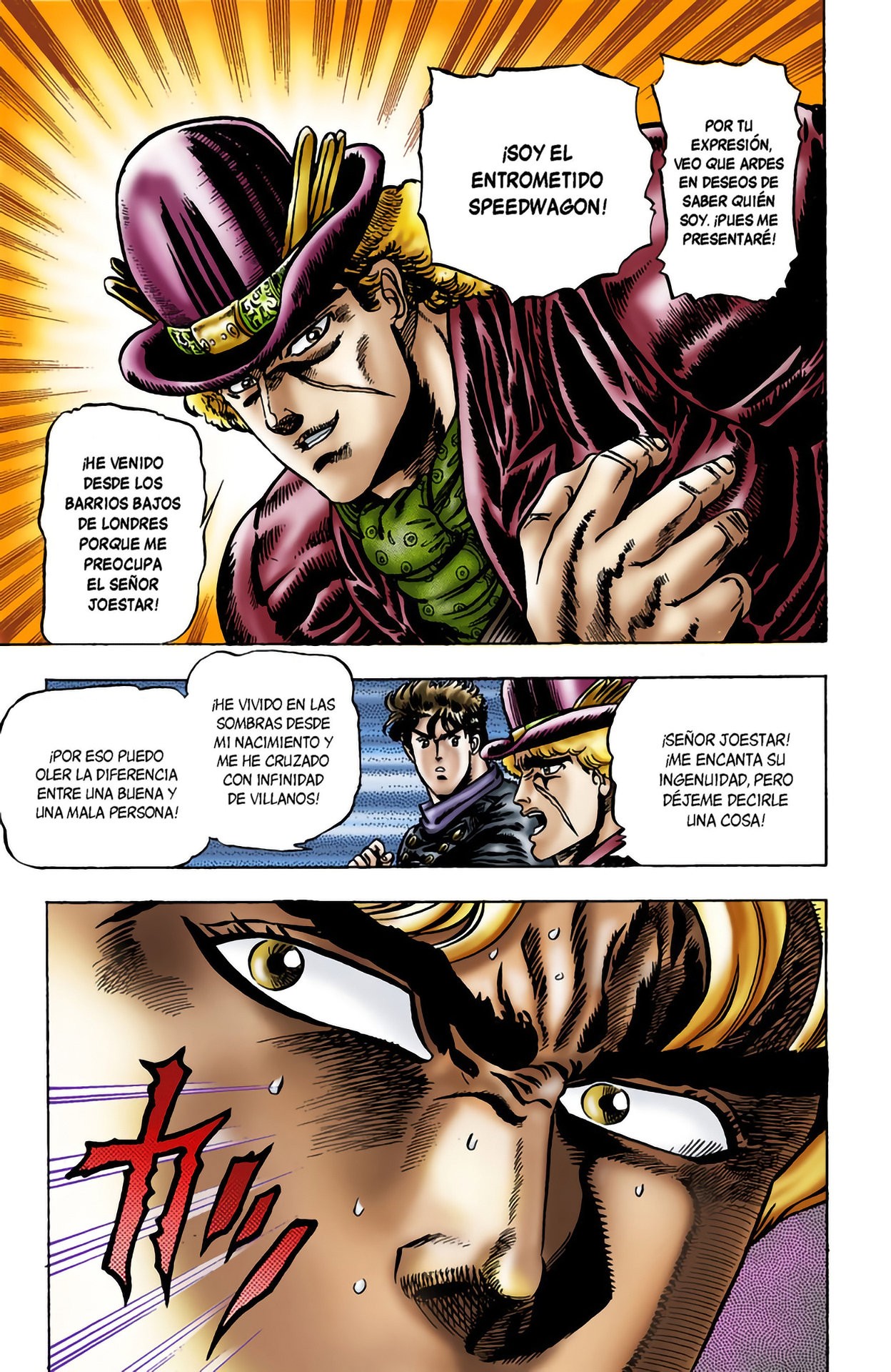 Read JoJo's Bizarre Adventure Parte 1 Phantom Blood Full Color ES Manga Online
