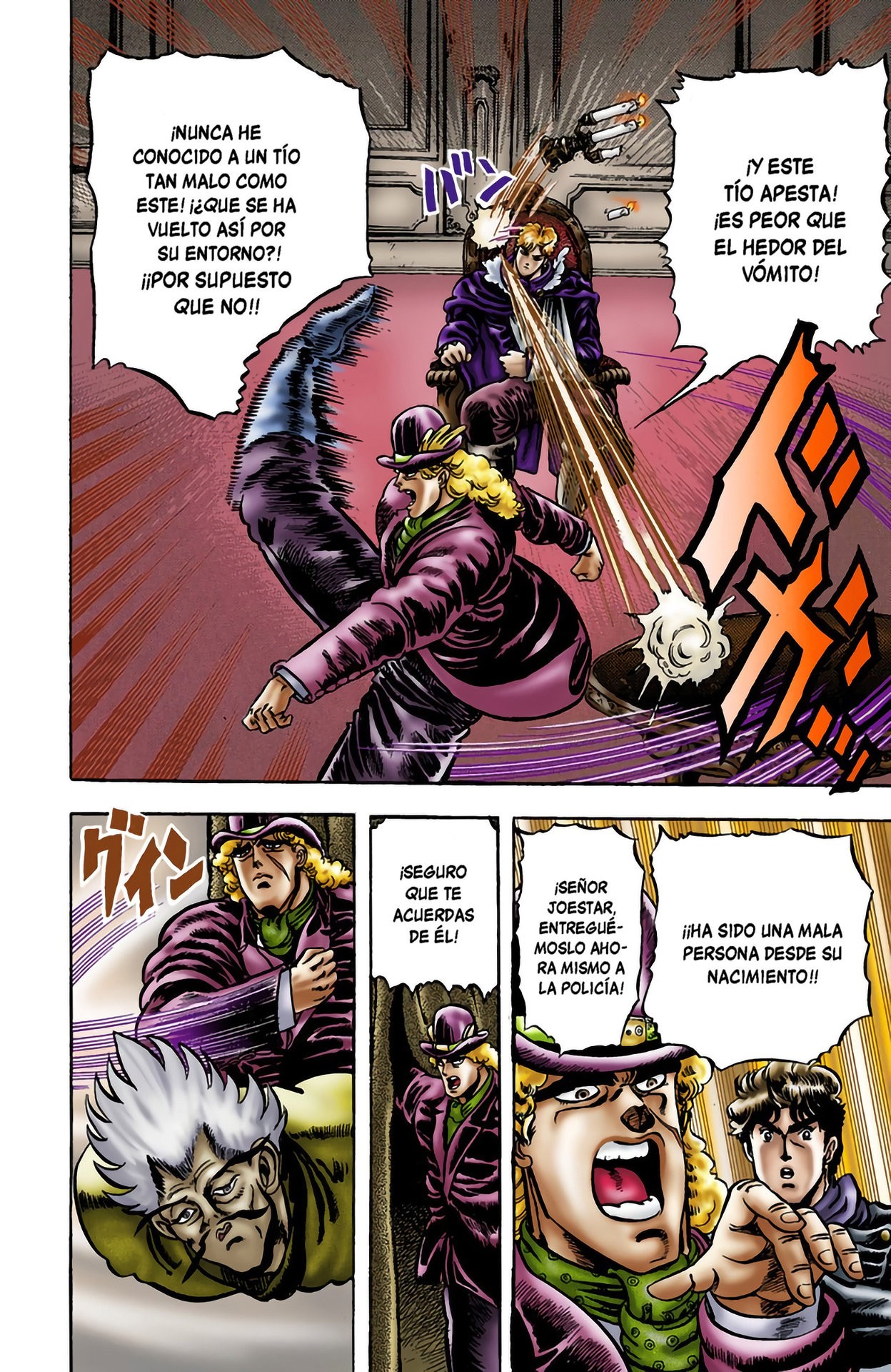 Read JoJo's Bizarre Adventure Parte 1 Phantom Blood Full Color ES Manga Online
