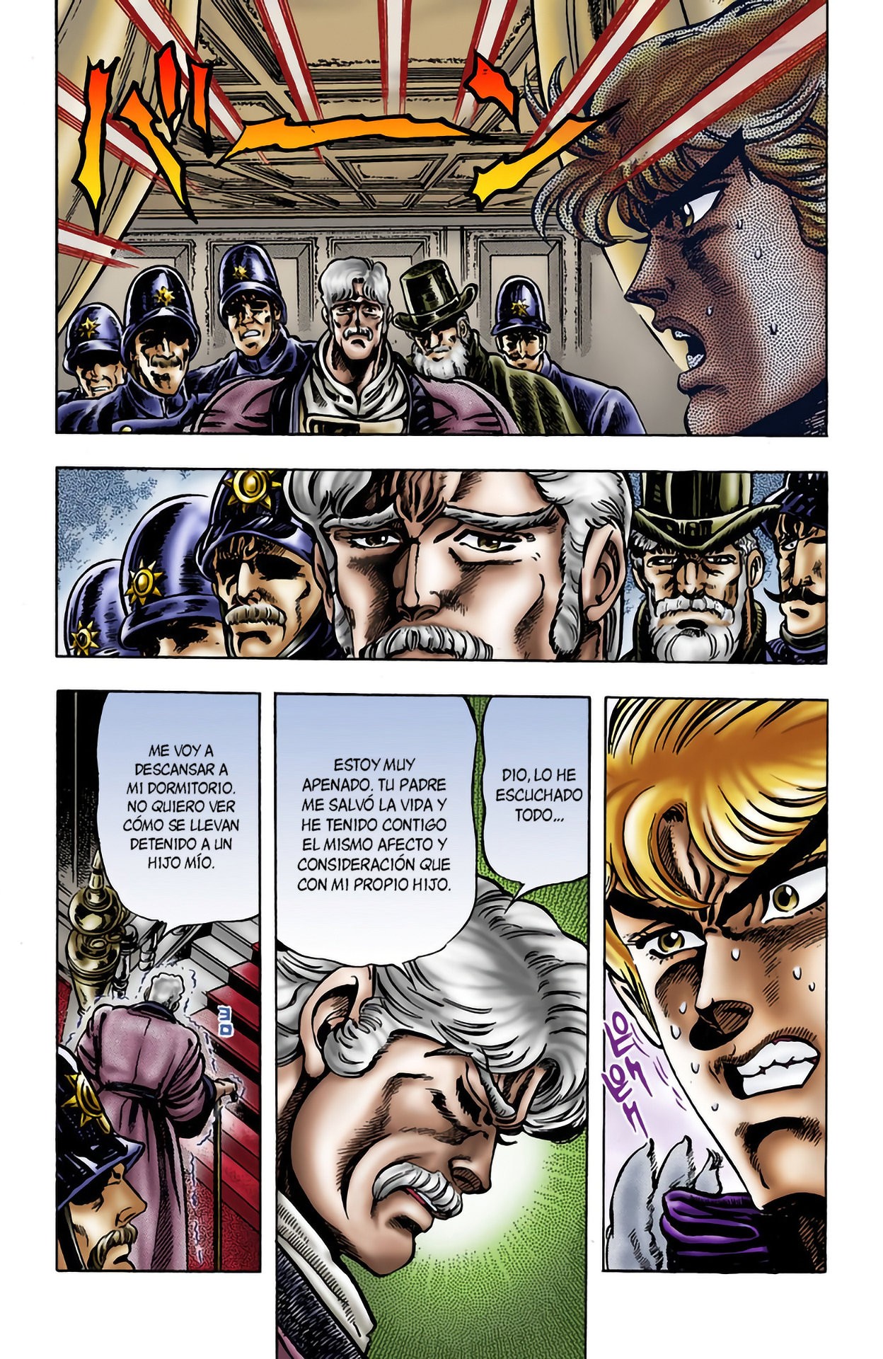 Read JoJo's Bizarre Adventure Parte 1 Phantom Blood Full Color ES Manga Online