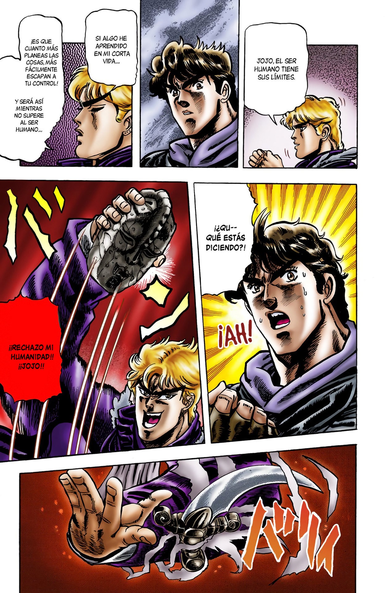 Read JoJo's Bizarre Adventure Parte 1 Phantom Blood Full Color ES Manga Online