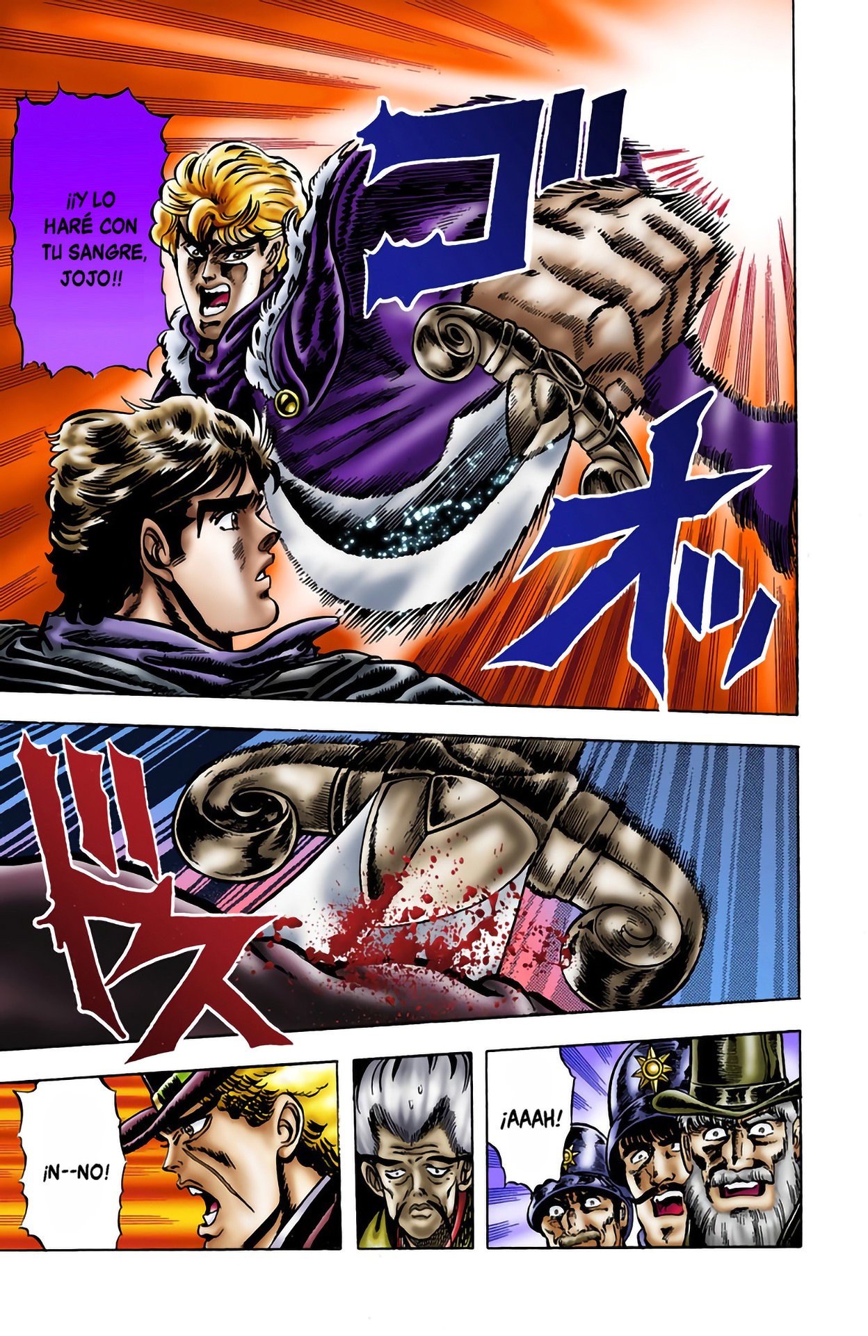 Read JoJo's Bizarre Adventure Parte 1 Phantom Blood Full Color ES Manga Online