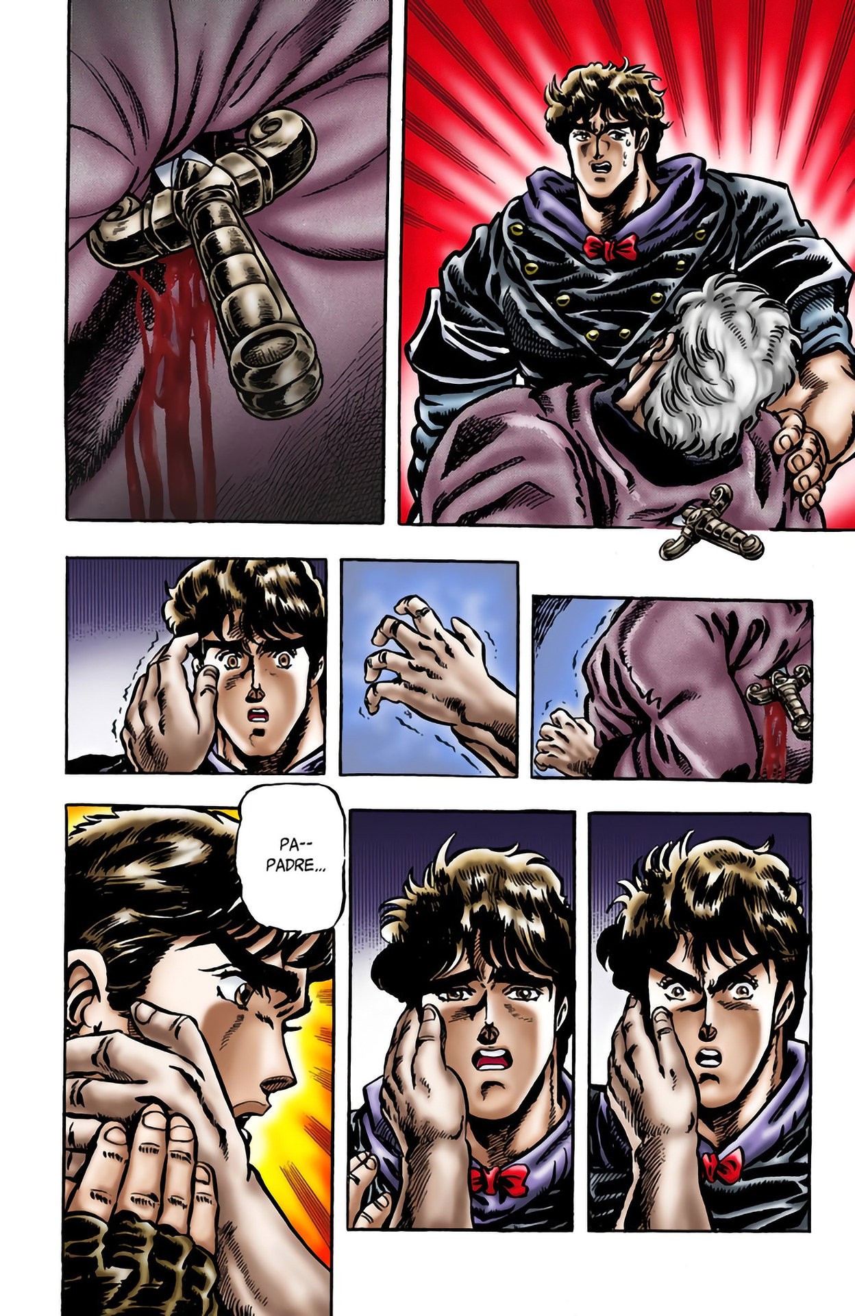 Read JoJo's Bizarre Adventure Parte 1 Phantom Blood Full Color ES Manga Online