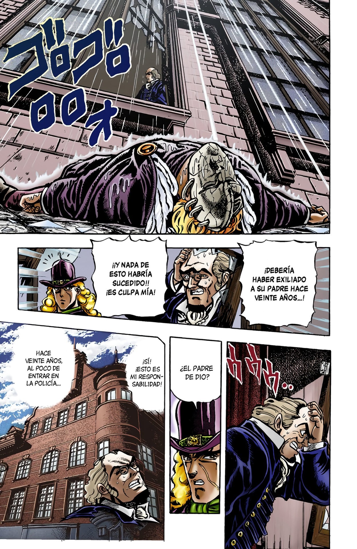 Read JoJo's Bizarre Adventure Parte 1 Phantom Blood Full Color ES Manga Online