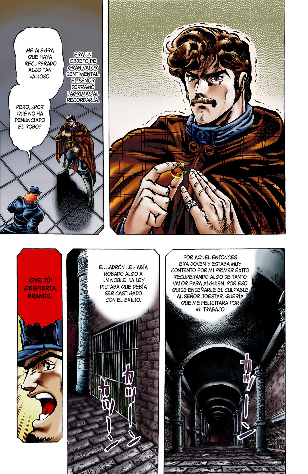 Read JoJo's Bizarre Adventure Parte 1 Phantom Blood Full Color ES Manga Online