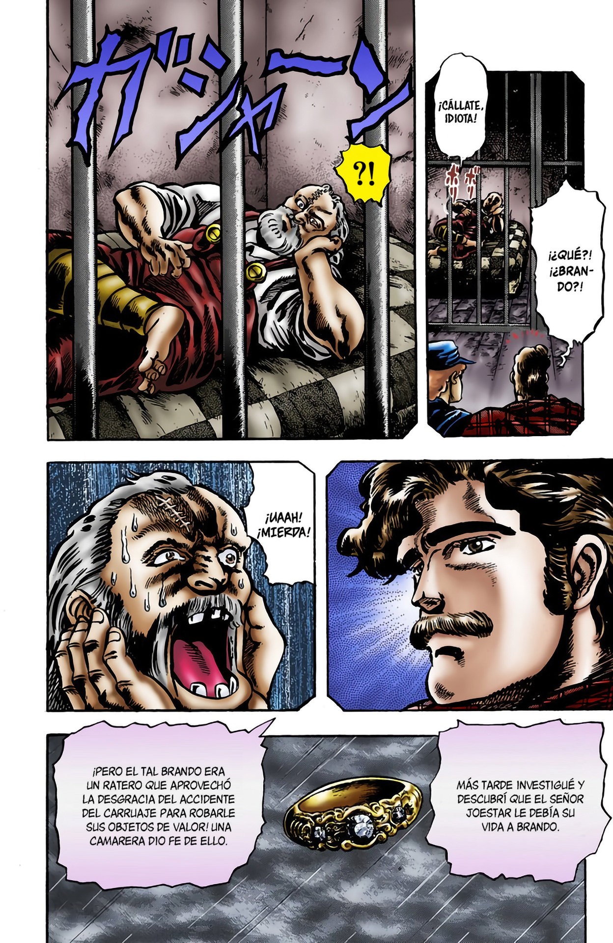 Read JoJo's Bizarre Adventure Parte 1 Phantom Blood Full Color ES Manga Online