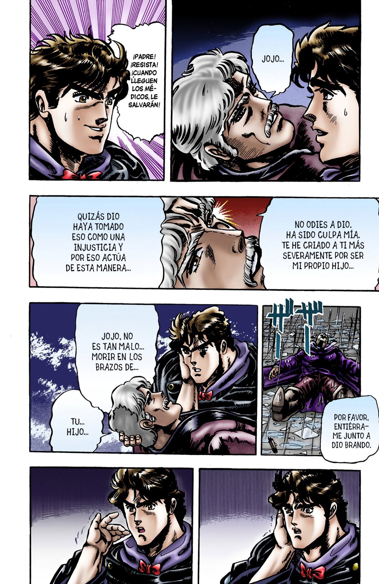 Read JoJo's Bizarre Adventure Parte 1 Phantom Blood Full Color ES Manga Online