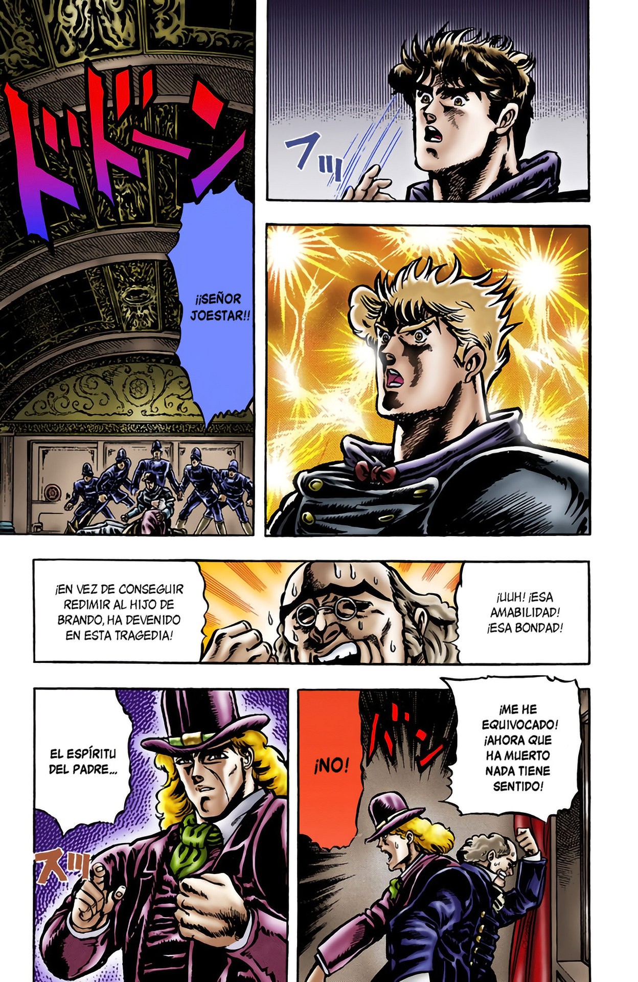 Read JoJo's Bizarre Adventure Parte 1 Phantom Blood Full Color ES Manga Online