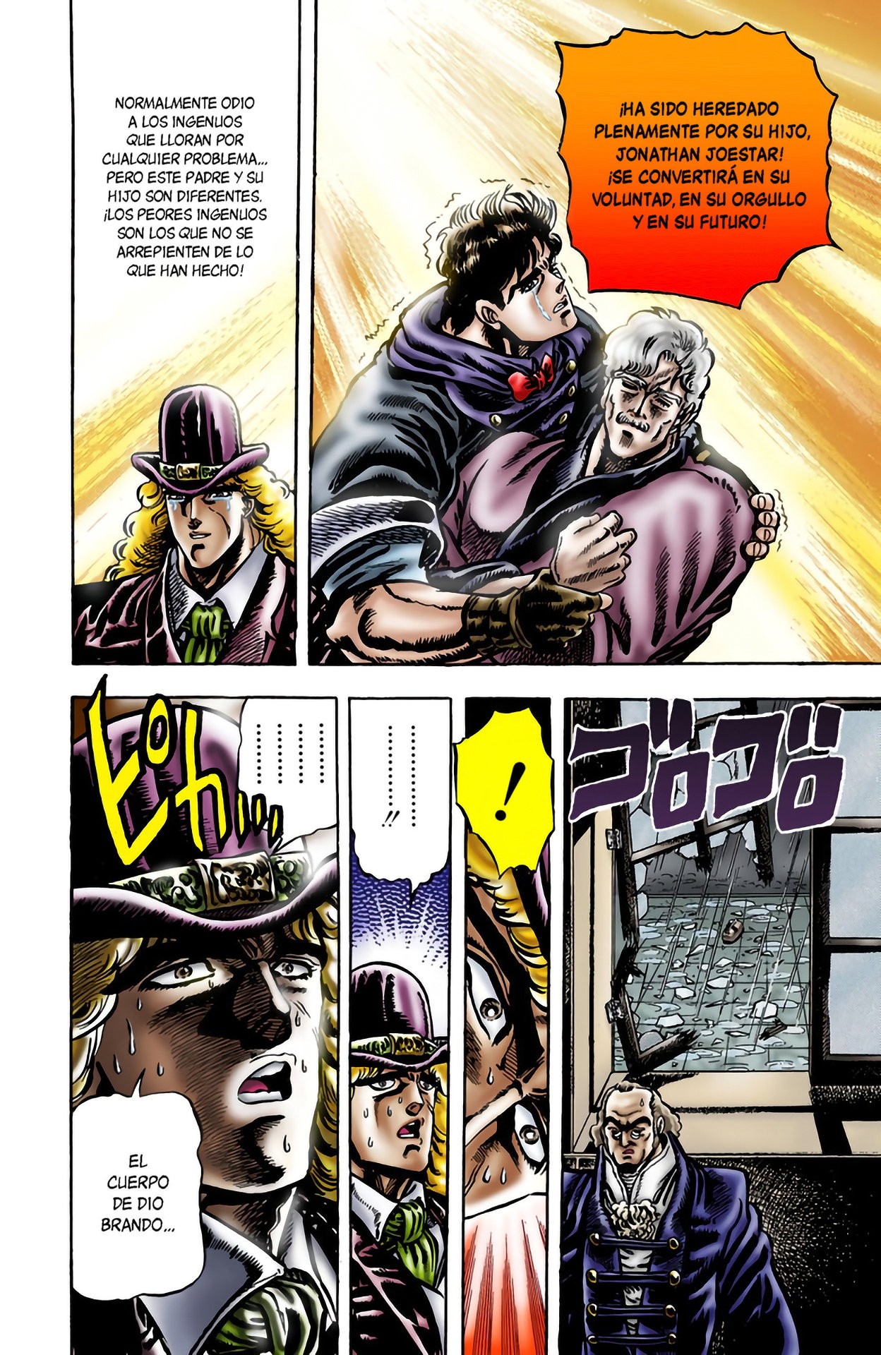 Read JoJo's Bizarre Adventure Parte 1 Phantom Blood Full Color ES Manga Online