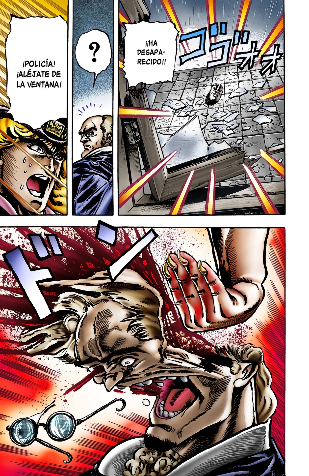 Read JoJo's Bizarre Adventure Parte 1 Phantom Blood Full Color ES Manga Online