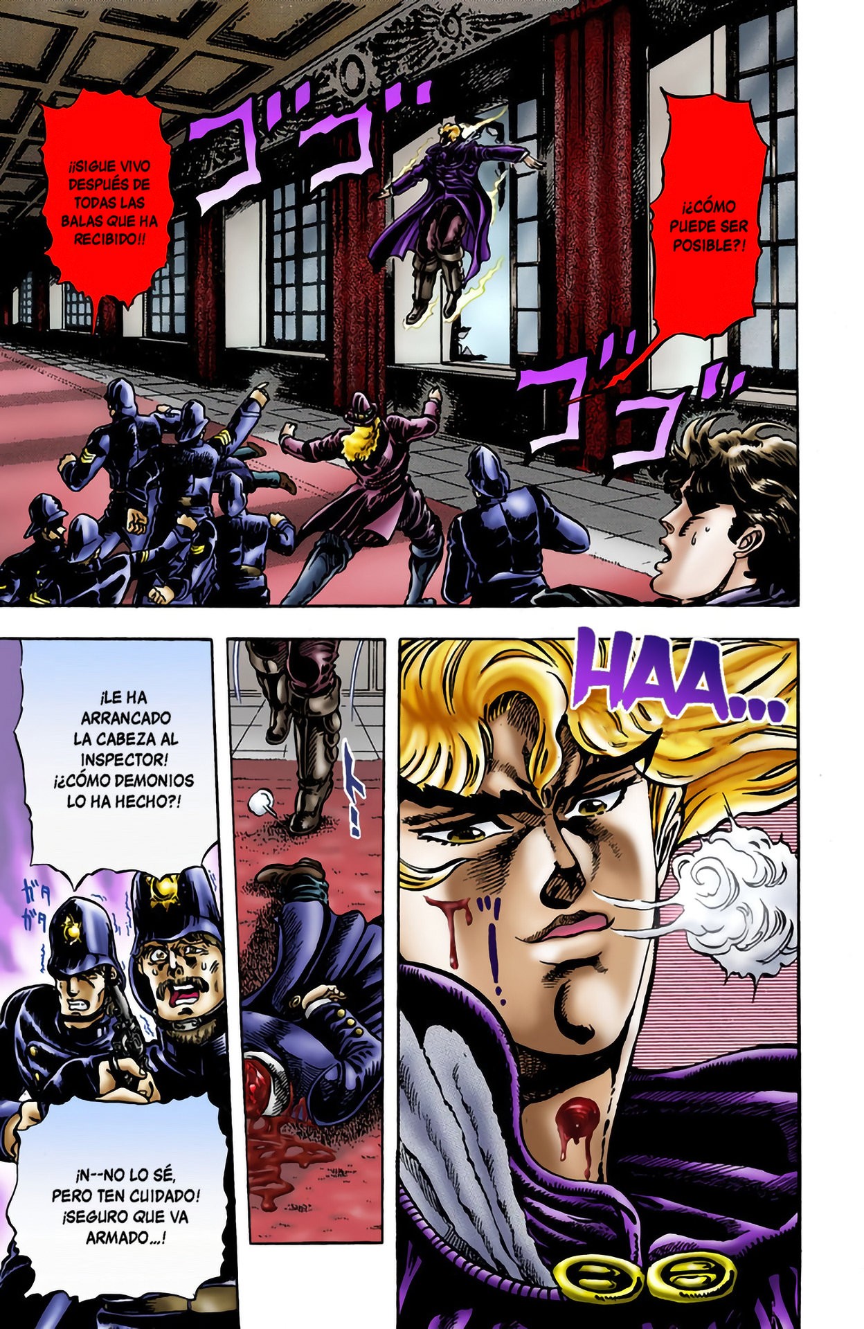 Read JoJo's Bizarre Adventure Parte 1 Phantom Blood Full Color ES Manga Online
