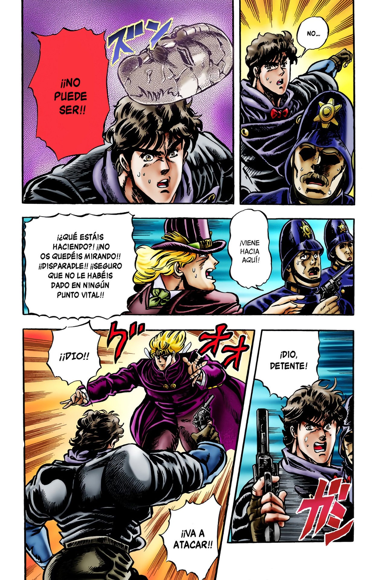 Read JoJo's Bizarre Adventure Parte 1 Phantom Blood Full Color ES Manga Online