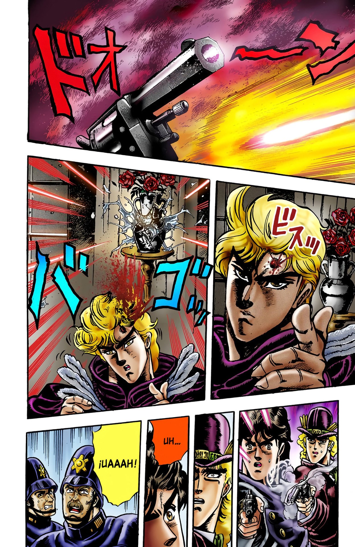 Read JoJo's Bizarre Adventure Parte 1 Phantom Blood Full Color ES Manga Online