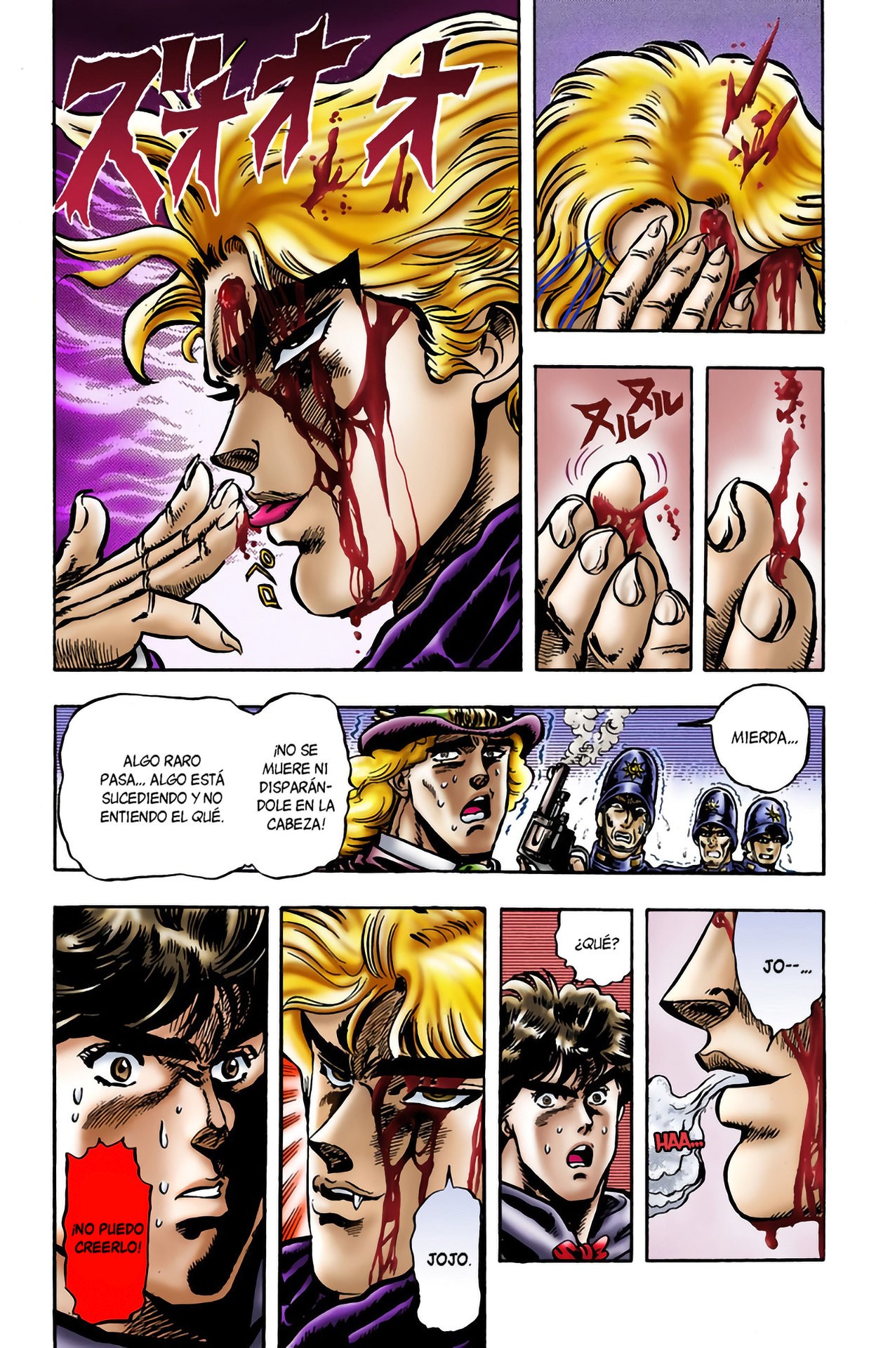 Read JoJo's Bizarre Adventure Parte 1 Phantom Blood Full Color ES Manga Online