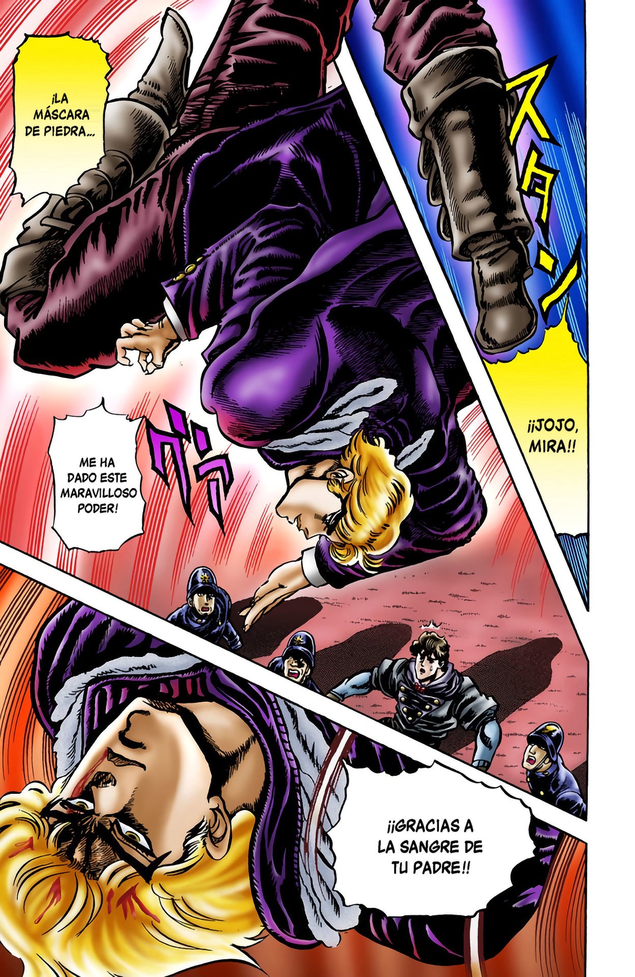 Read JoJo's Bizarre Adventure Parte 1 Phantom Blood Full Color ES Manga Online