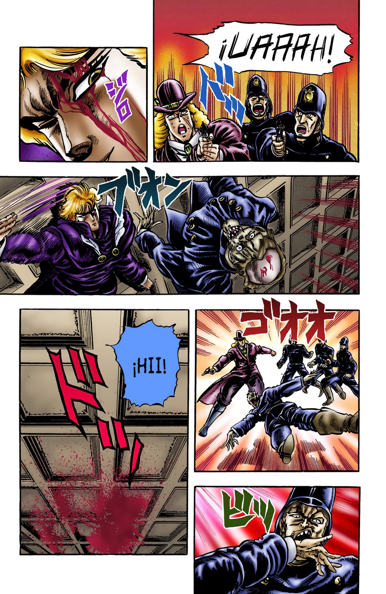 Read JoJo's Bizarre Adventure Parte 1 Phantom Blood Full Color ES Manga Online