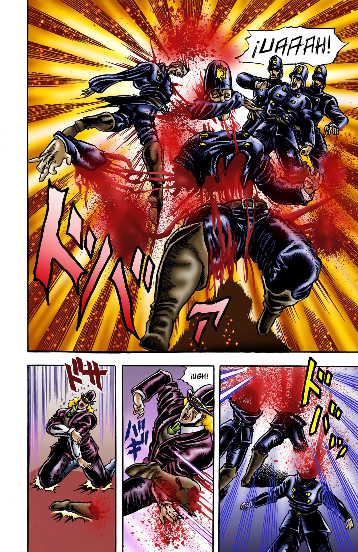 Read JoJo's Bizarre Adventure Parte 1 Phantom Blood Full Color ES Manga Online