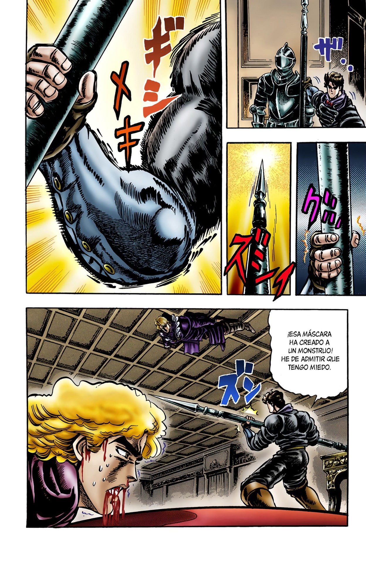Read JoJo's Bizarre Adventure Parte 1 Phantom Blood Full Color ES Manga Online