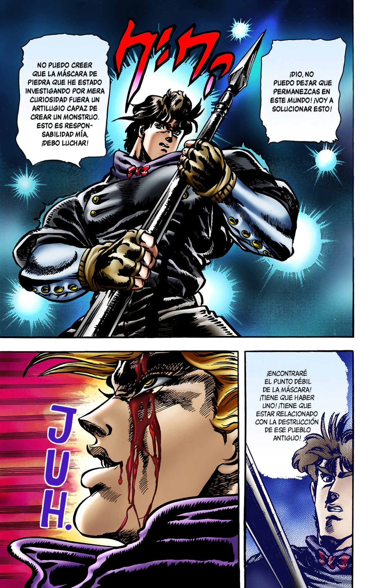 Read JoJo's Bizarre Adventure Parte 1 Phantom Blood Full Color ES Manga Online