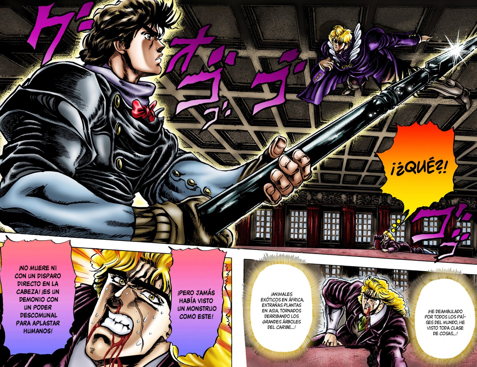 Read JoJo's Bizarre Adventure Parte 1 Phantom Blood Full Color ES Manga Online