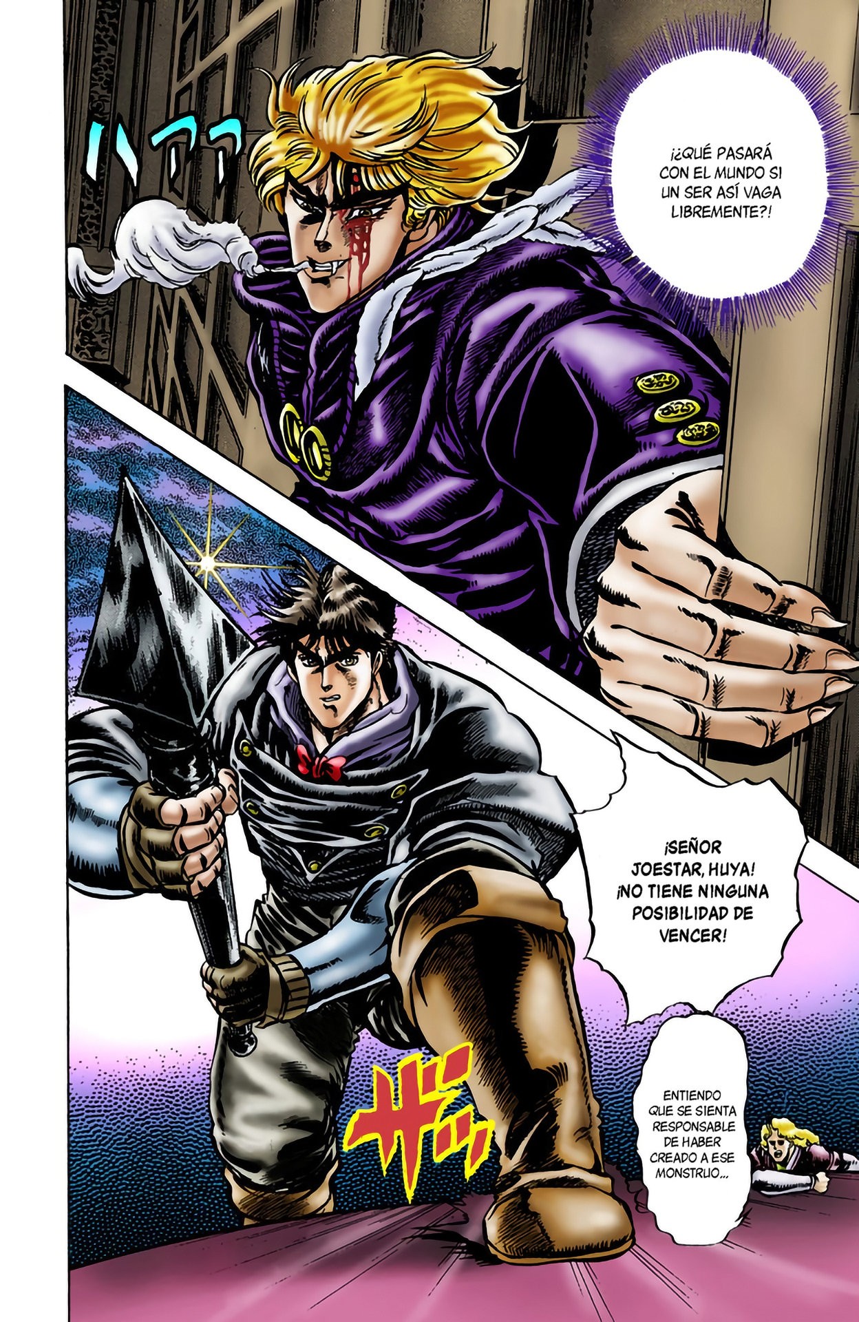 Read JoJo's Bizarre Adventure Parte 1 Phantom Blood Full Color ES Manga Online