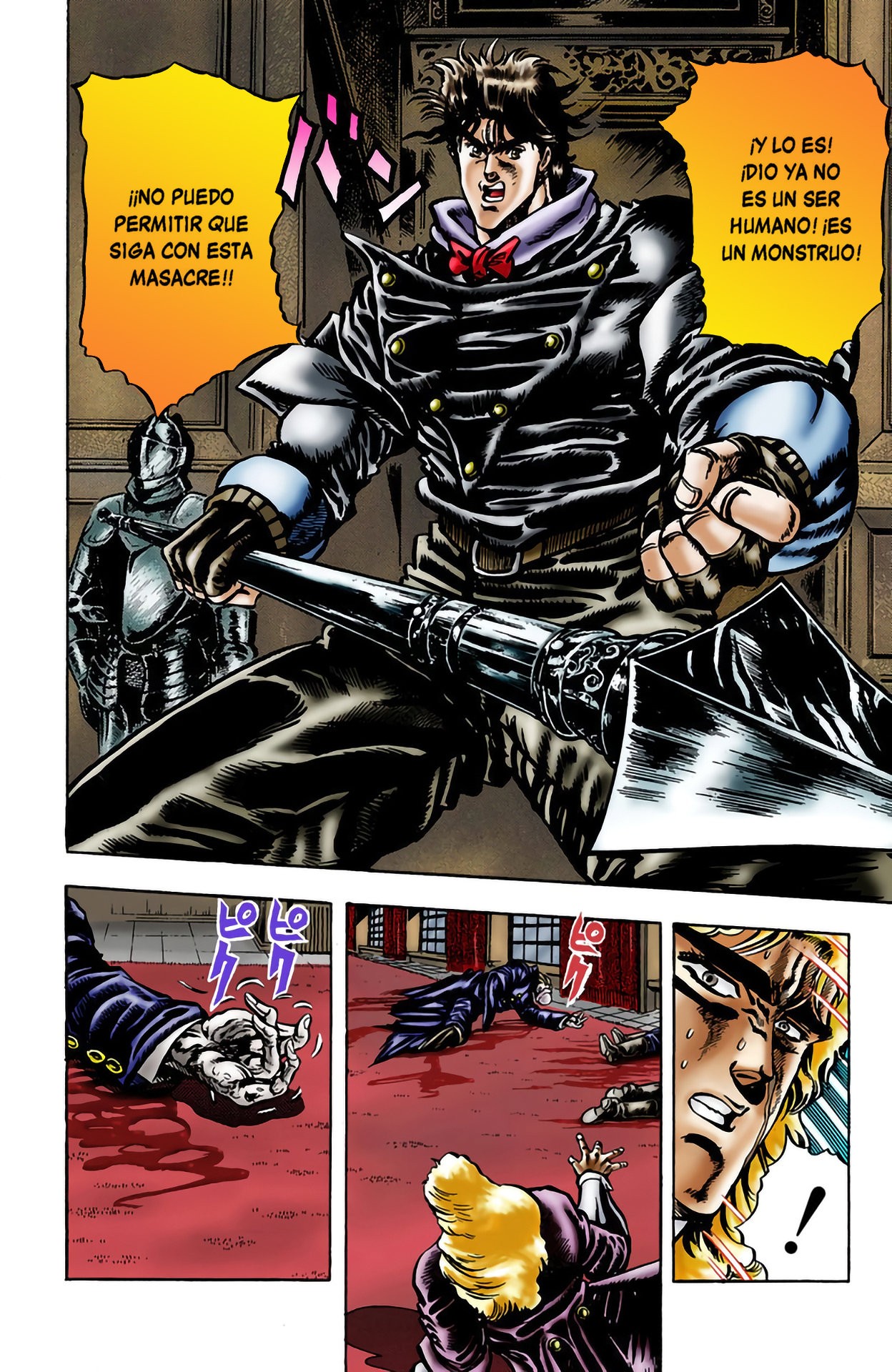 Read JoJo's Bizarre Adventure Parte 1 Phantom Blood Full Color ES Manga Online