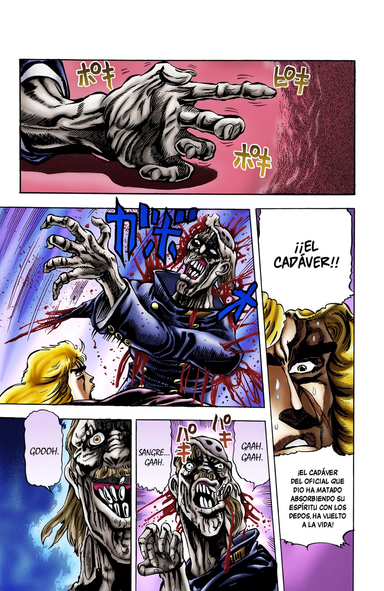 Read JoJo's Bizarre Adventure Parte 1 Phantom Blood Full Color ES Manga Online