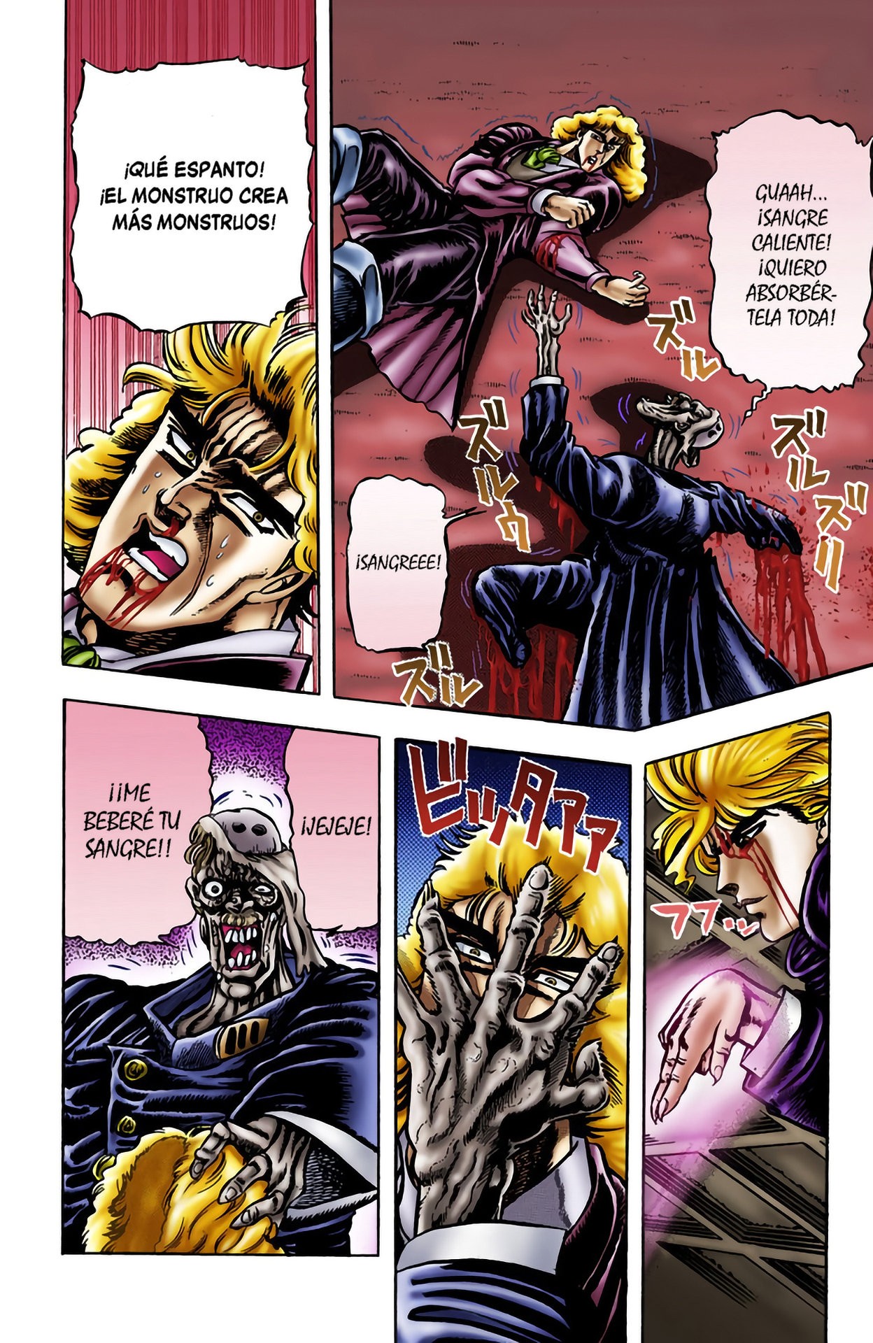 Read JoJo's Bizarre Adventure Parte 1 Phantom Blood Full Color ES Manga Online