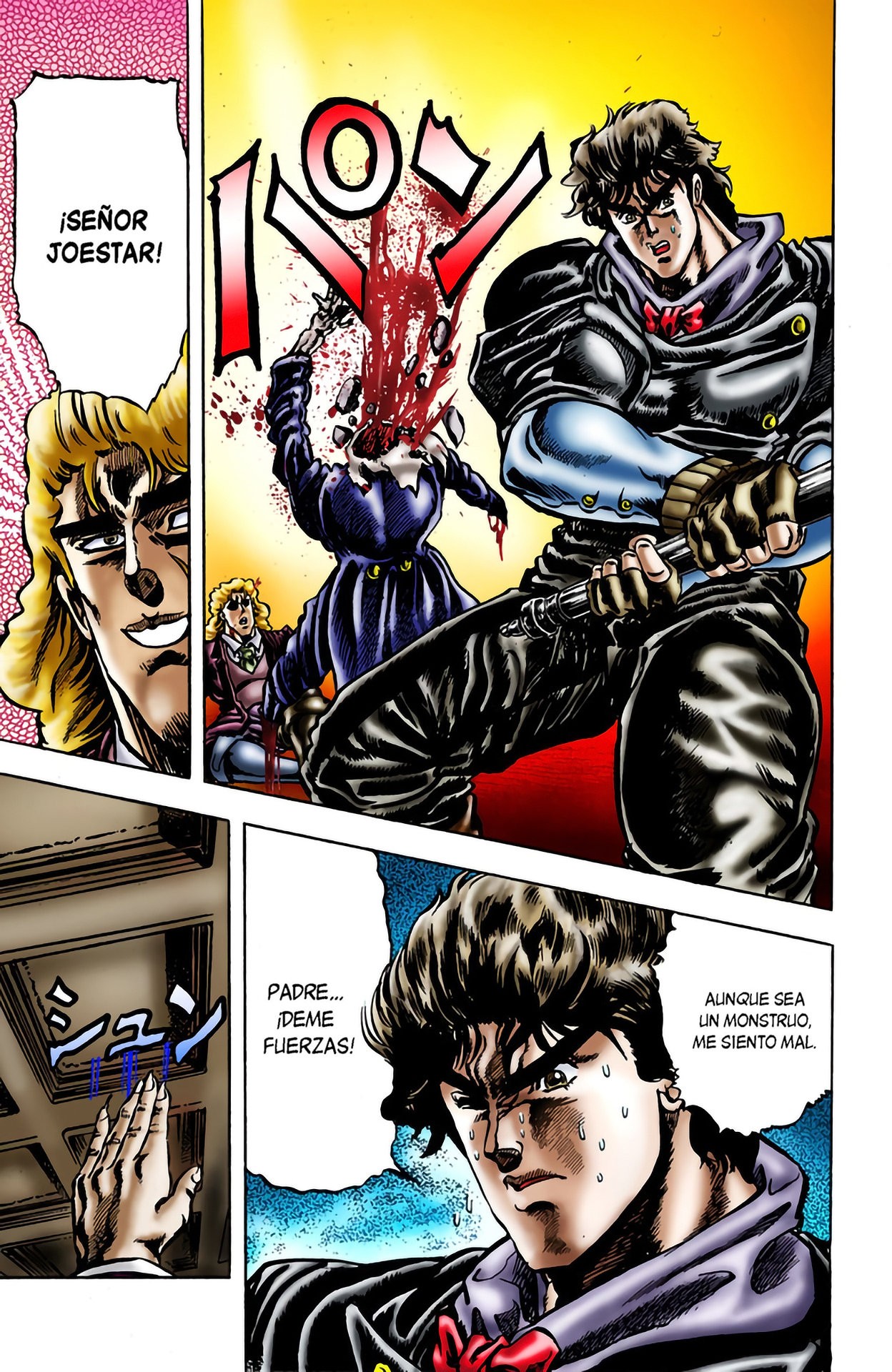 Read JoJo's Bizarre Adventure Parte 1 Phantom Blood Full Color ES Manga Online