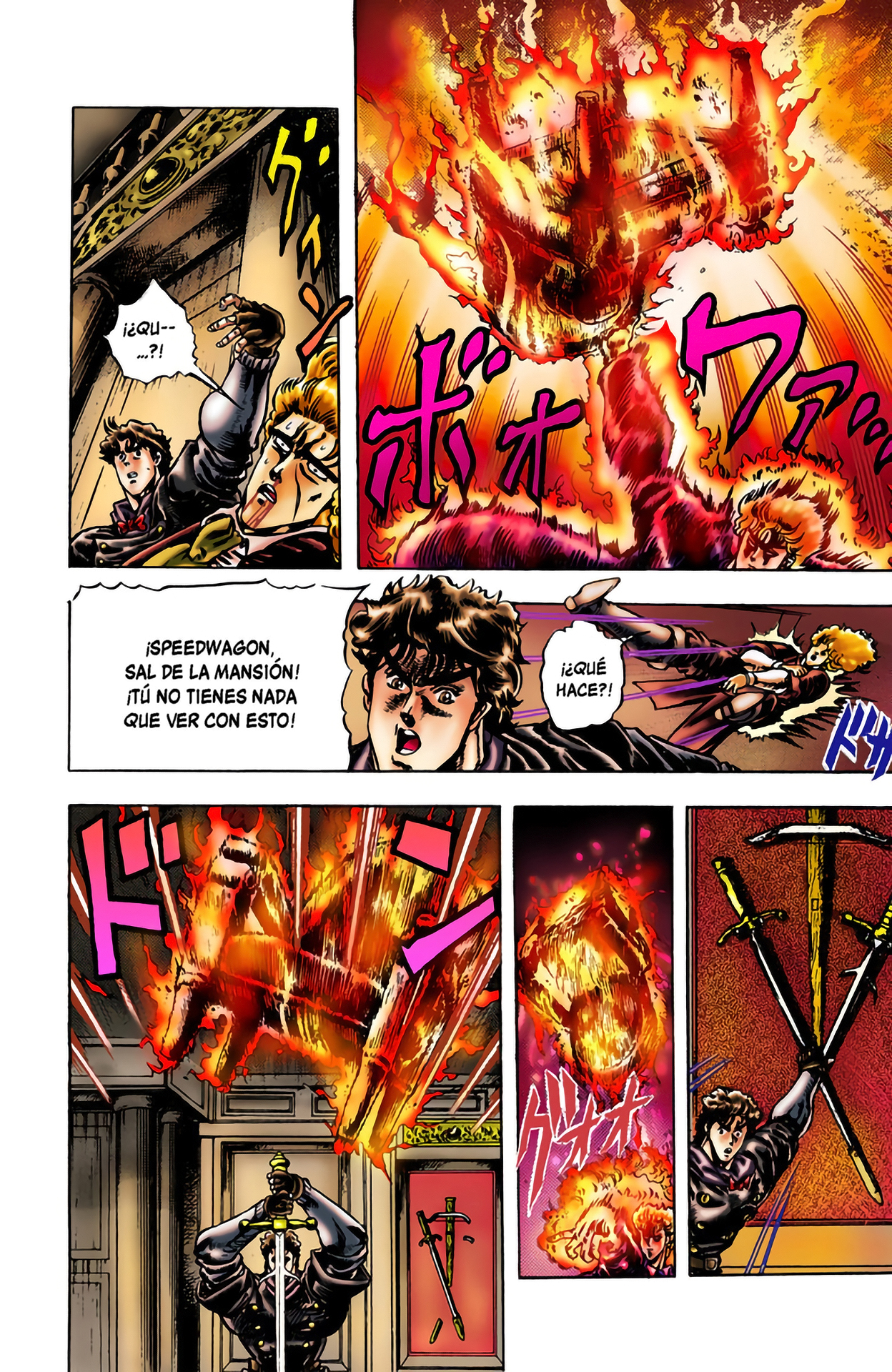 Read JoJo's Bizarre Adventure Parte 1 Phantom Blood Full Color ES Manga Online