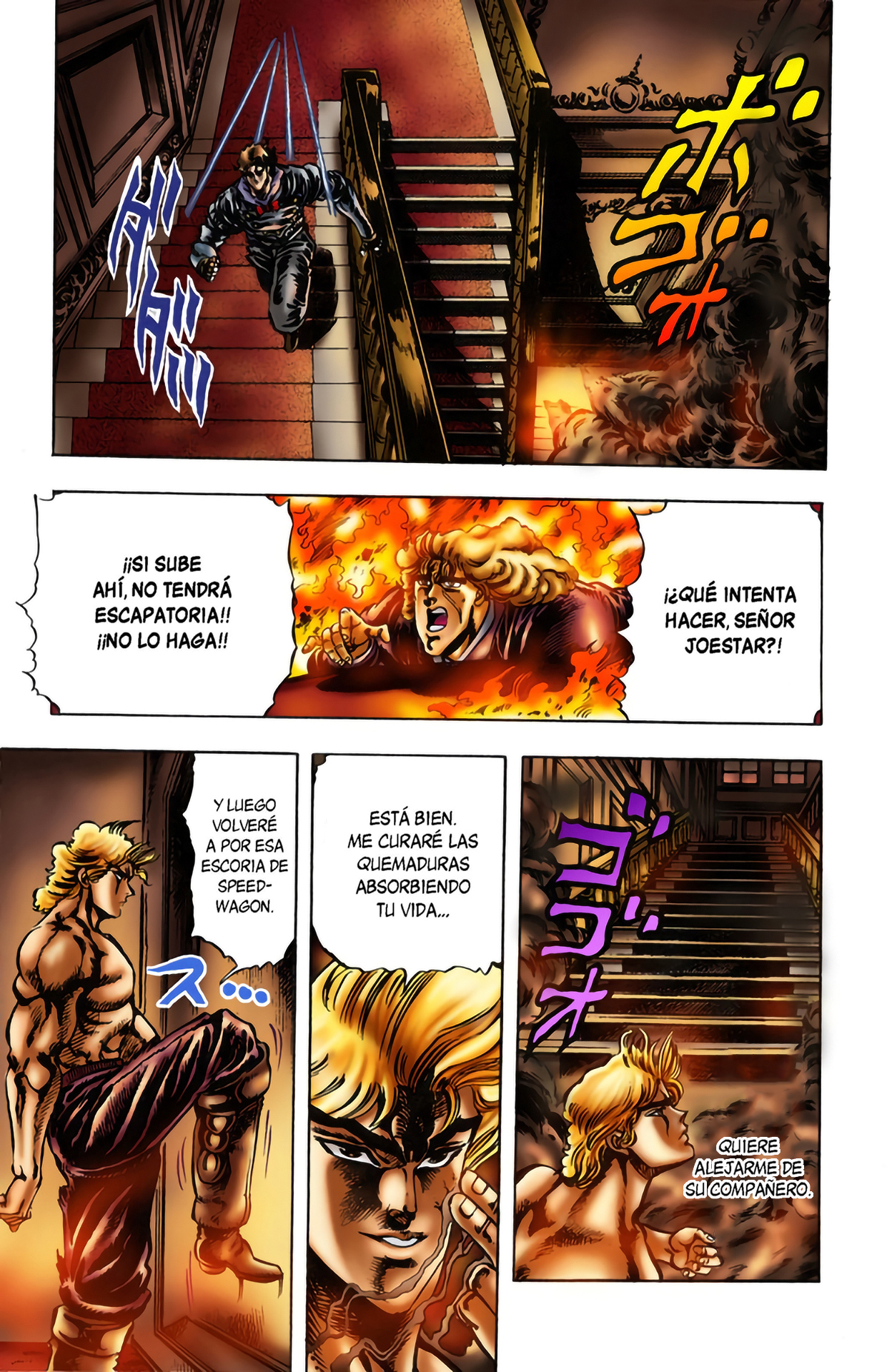 Read JoJo's Bizarre Adventure Parte 1 Phantom Blood Full Color ES Manga Online