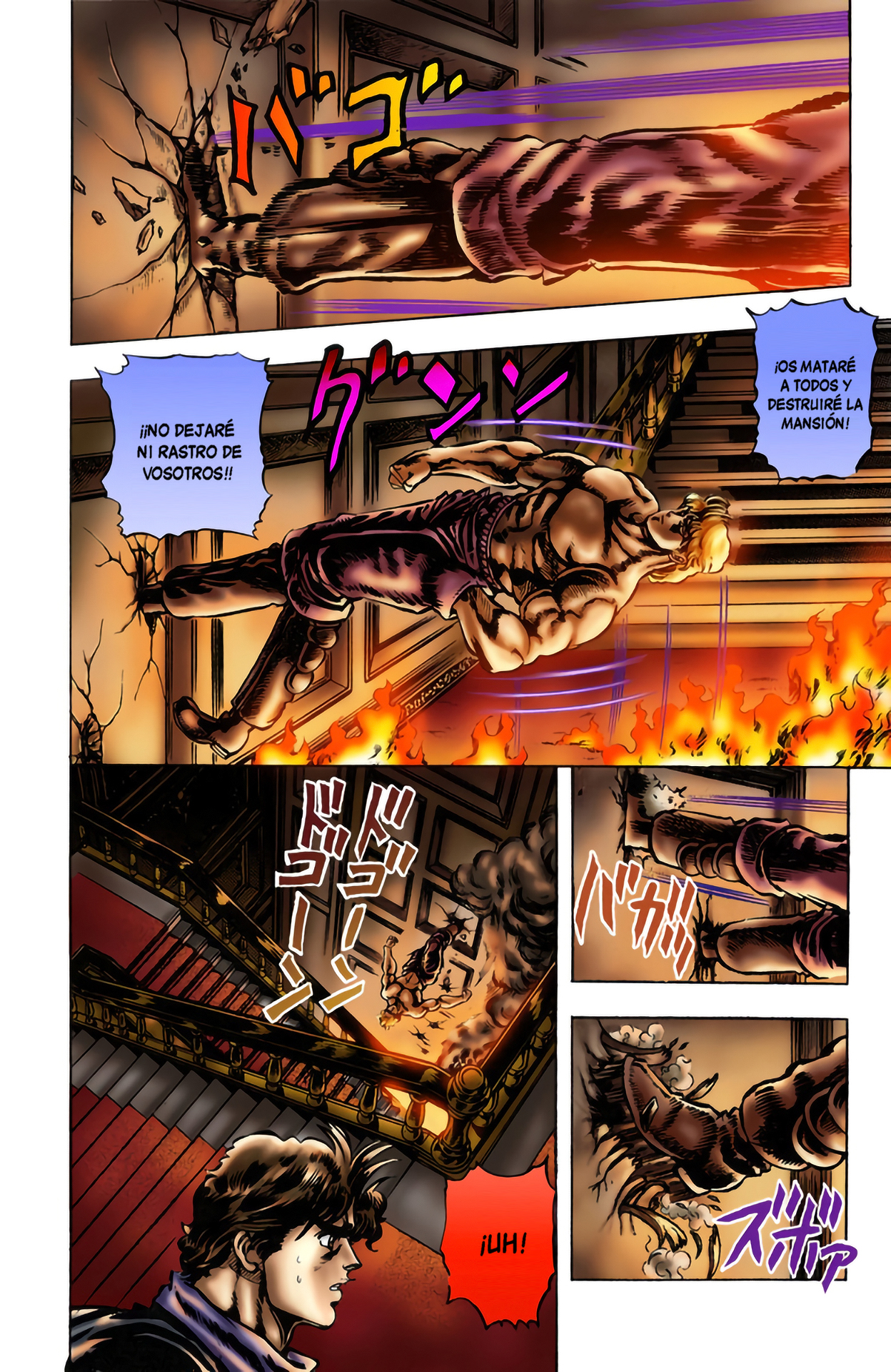 Read JoJo's Bizarre Adventure Parte 1 Phantom Blood Full Color ES Manga Online