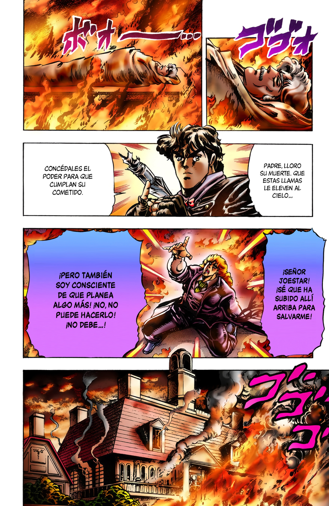 Read JoJo's Bizarre Adventure Parte 1 Phantom Blood Full Color ES Manga Online