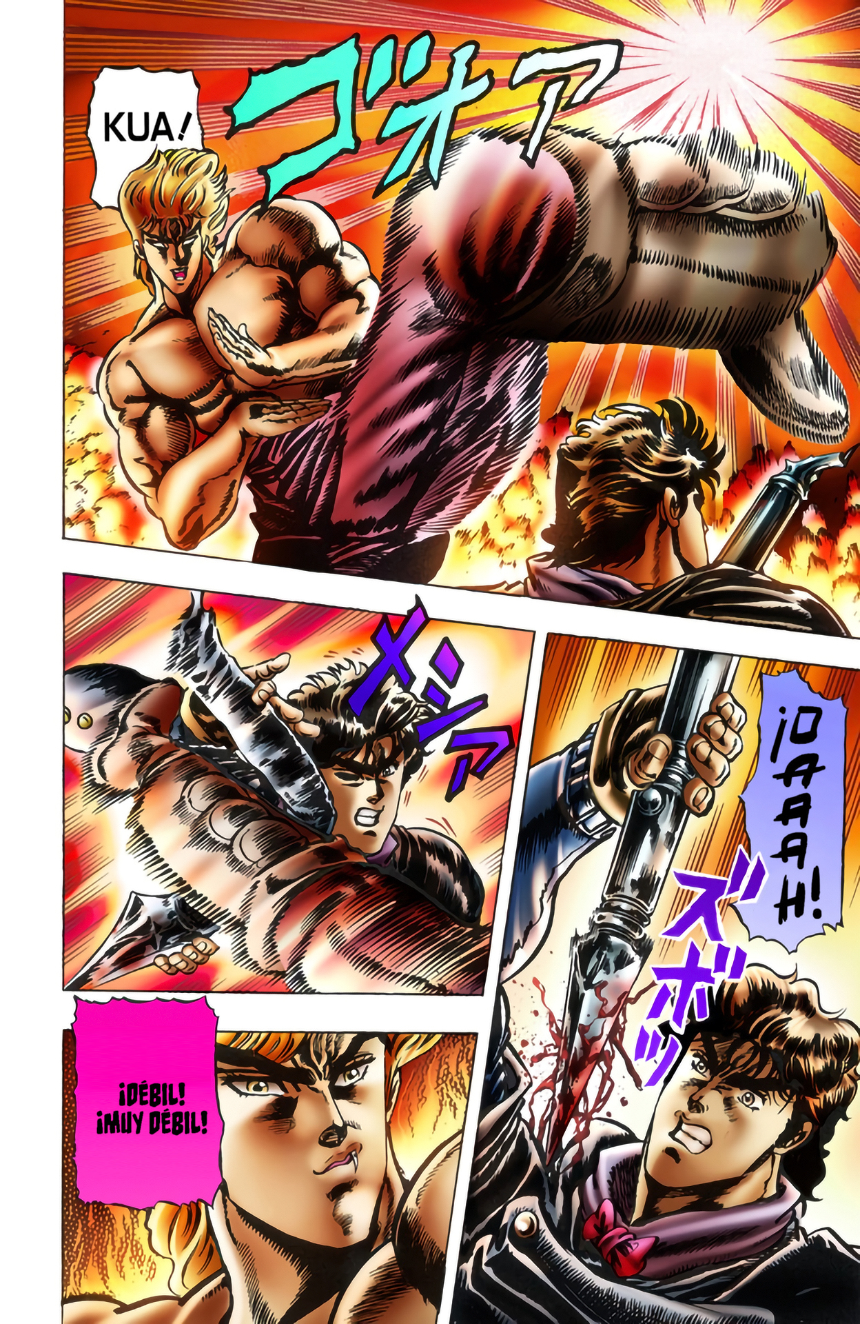Read JoJo's Bizarre Adventure Parte 1 Phantom Blood Full Color ES Manga Online
