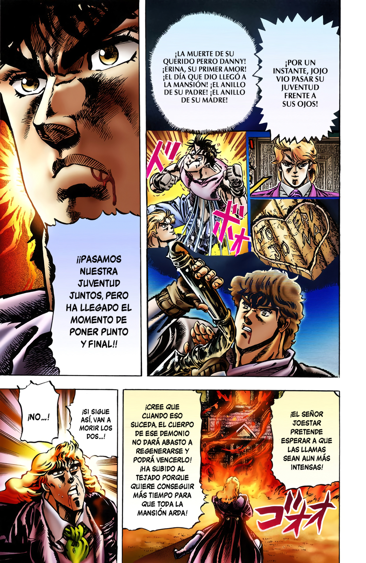 Read JoJo's Bizarre Adventure Parte 1 Phantom Blood Full Color ES Manga Online