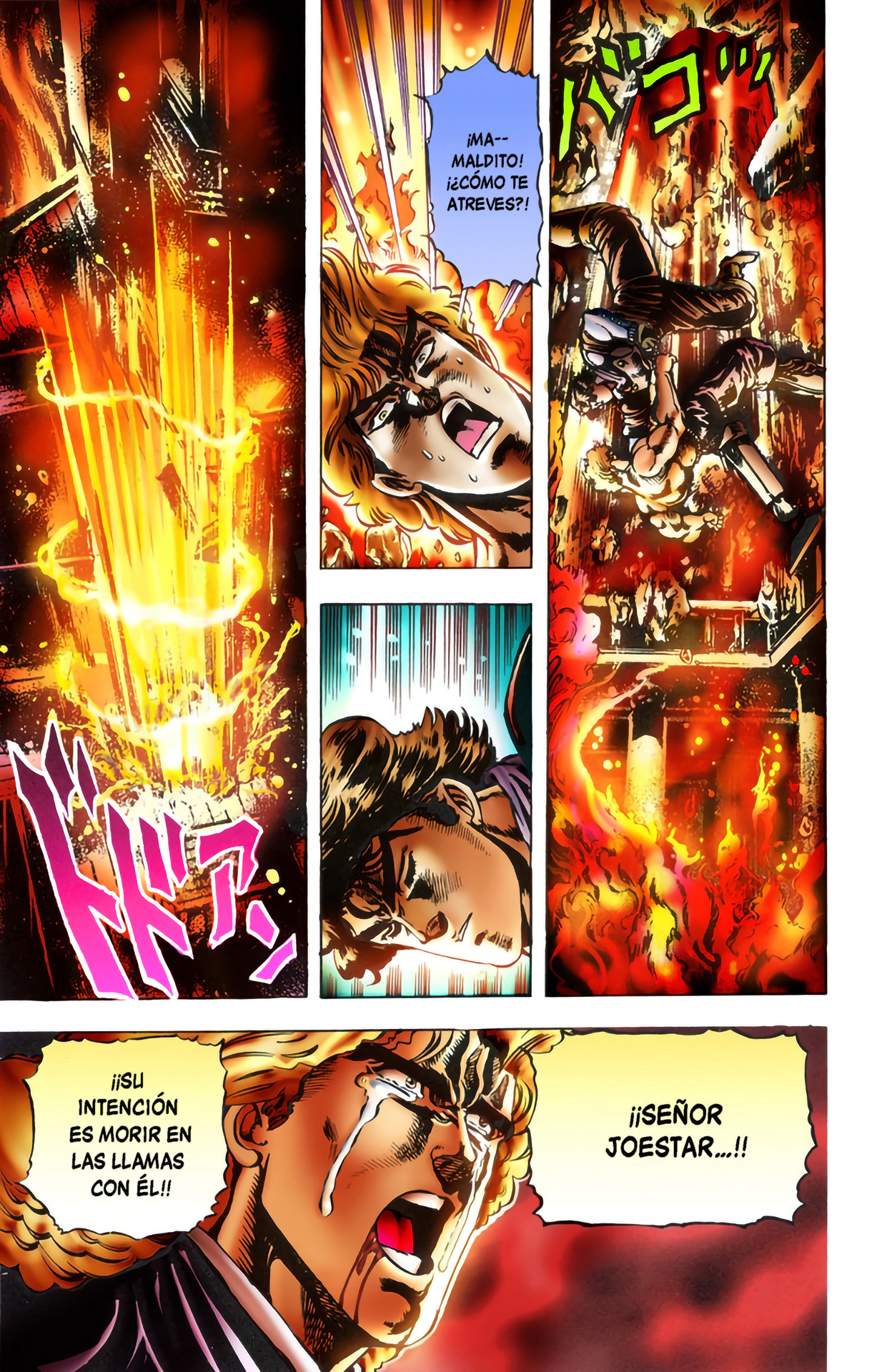 Read JoJo's Bizarre Adventure Parte 1 Phantom Blood Full Color ES Manga Online