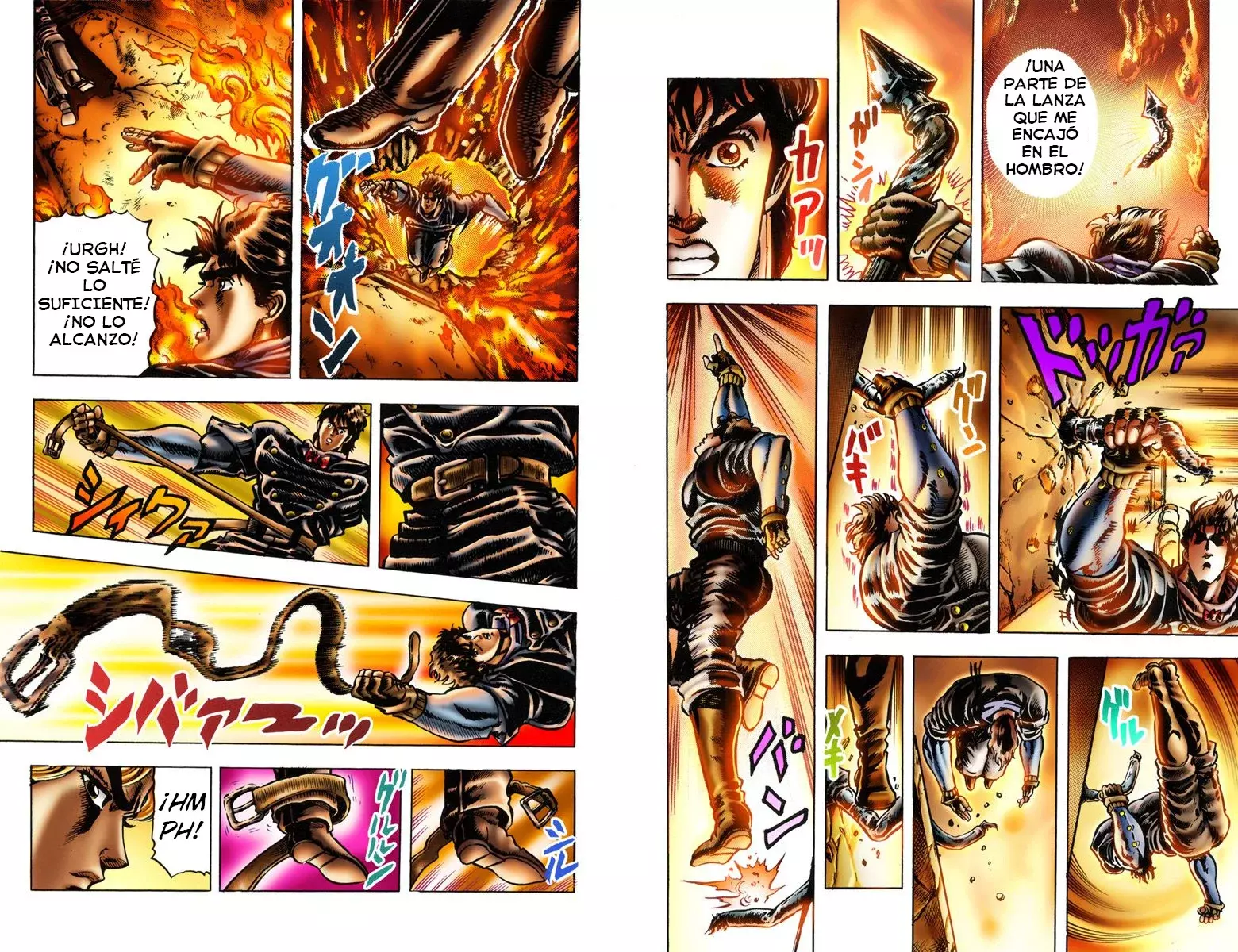Read JoJo's Bizarre Adventure Parte 1 Phantom Blood Full Color ES Manga Online
