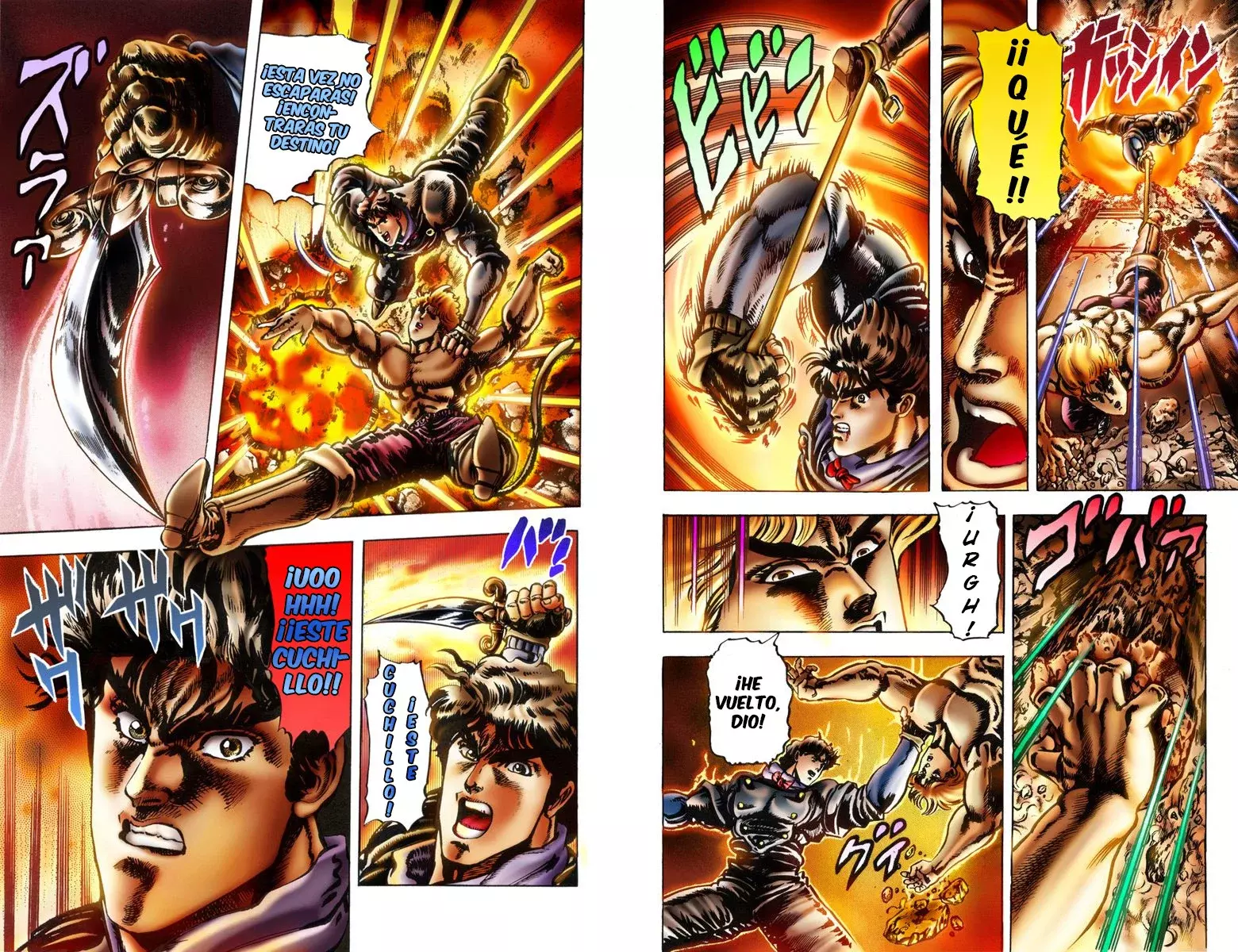 Read JoJo's Bizarre Adventure Parte 1 Phantom Blood Full Color ES Manga Online