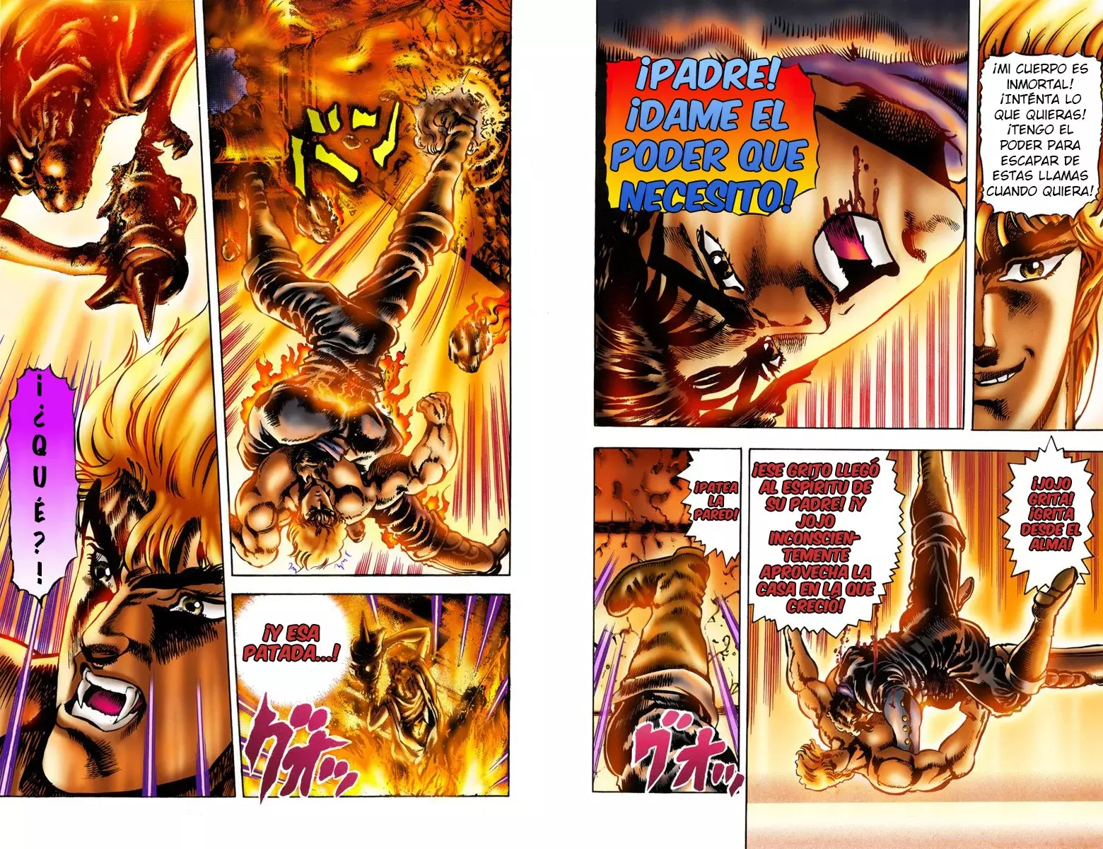 Read JoJo's Bizarre Adventure Parte 1 Phantom Blood Full Color ES Manga Online