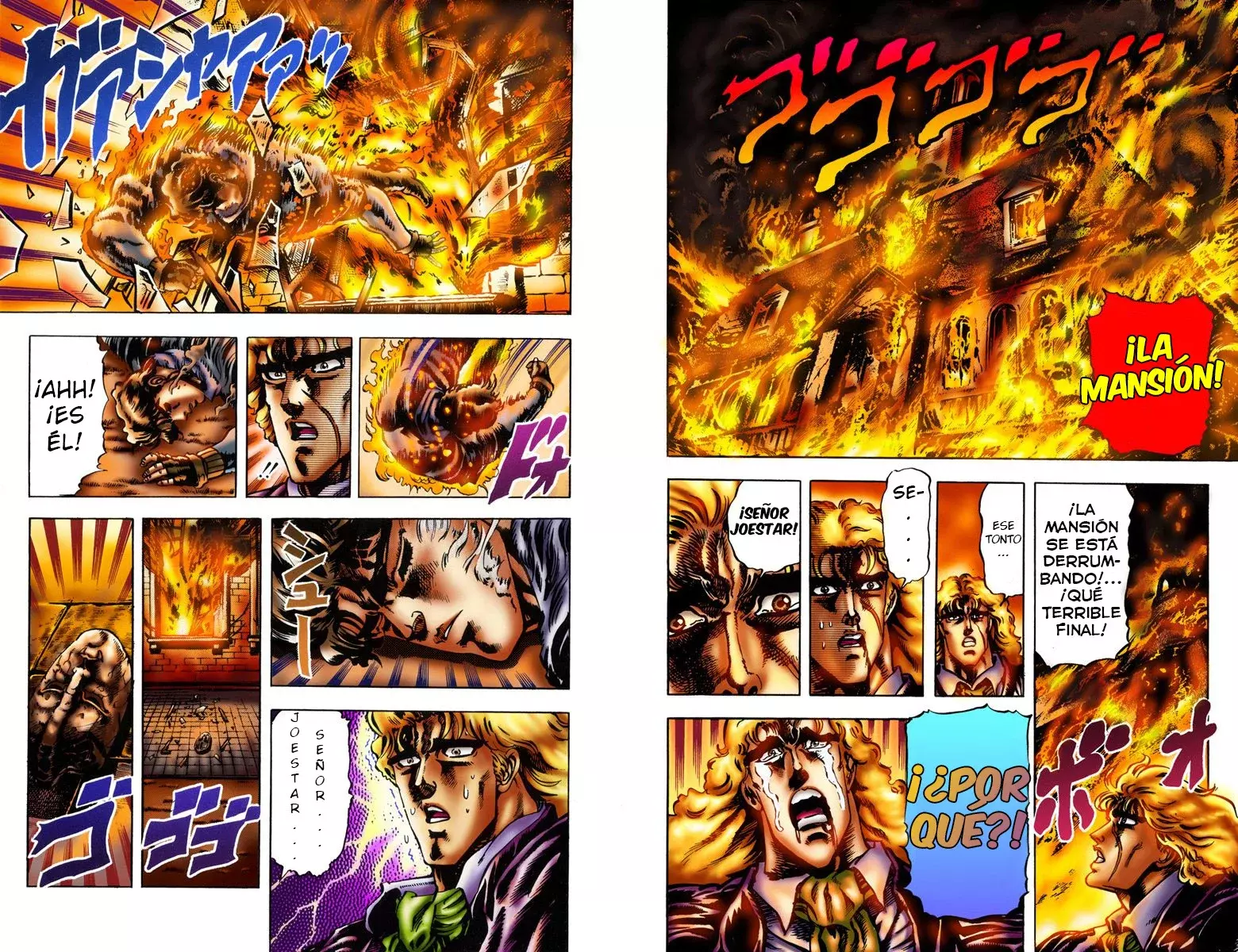 Read JoJo's Bizarre Adventure Parte 1 Phantom Blood Full Color ES Manga Online