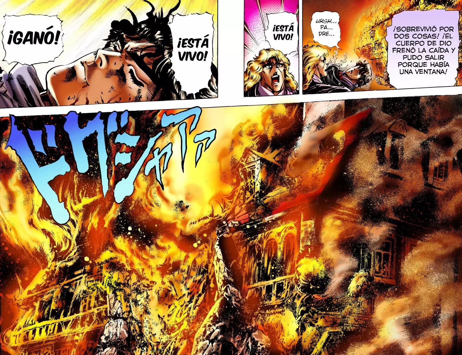 Read JoJo's Bizarre Adventure Parte 1 Phantom Blood Full Color ES Manga Online