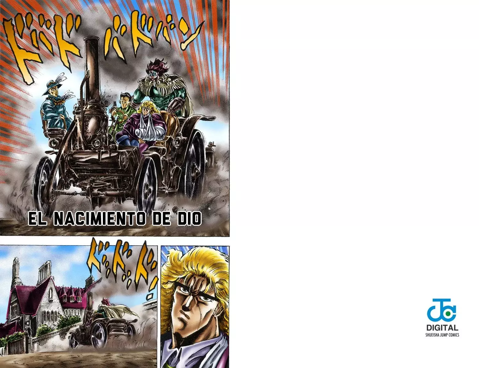 Read JoJo's Bizarre Adventure Parte 1 Phantom Blood Full Color ES Manga Online