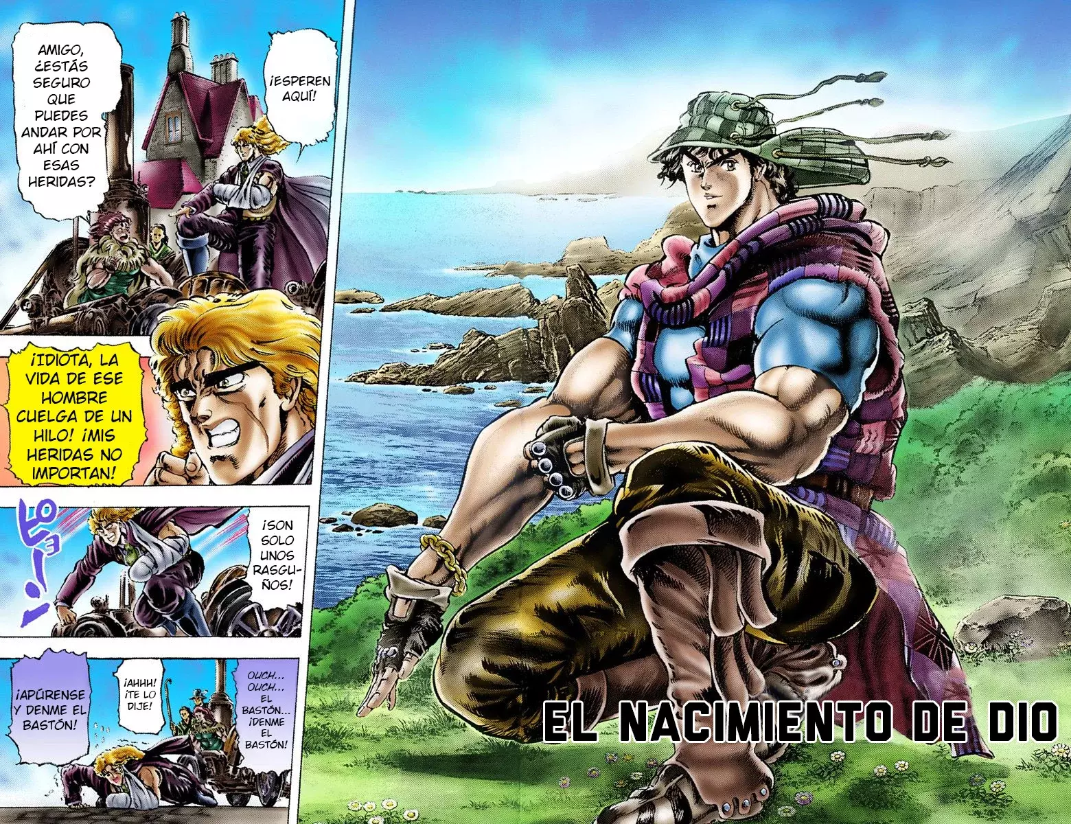Read JoJo's Bizarre Adventure Parte 1 Phantom Blood Full Color ES Manga Online