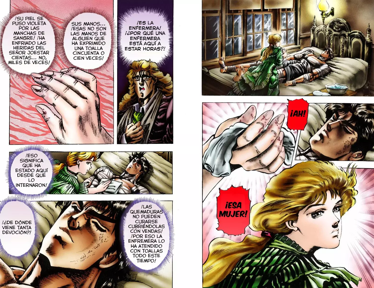 Read JoJo's Bizarre Adventure Parte 1 Phantom Blood Full Color ES Manga Online